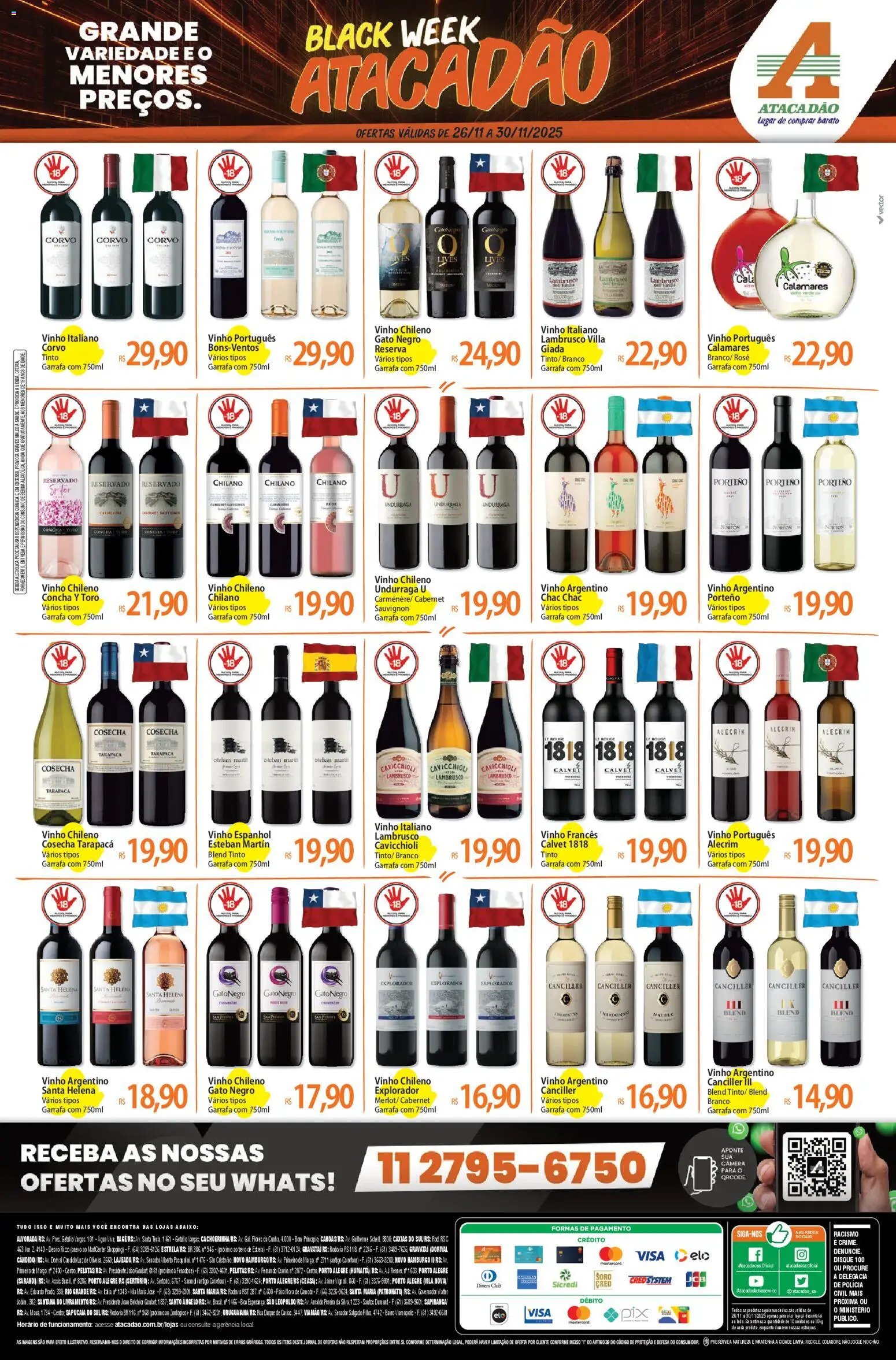 Atacadão folheto a partir de 26/11/2025 Ofertas - RS (2025-11-26 - 2025-11-30)