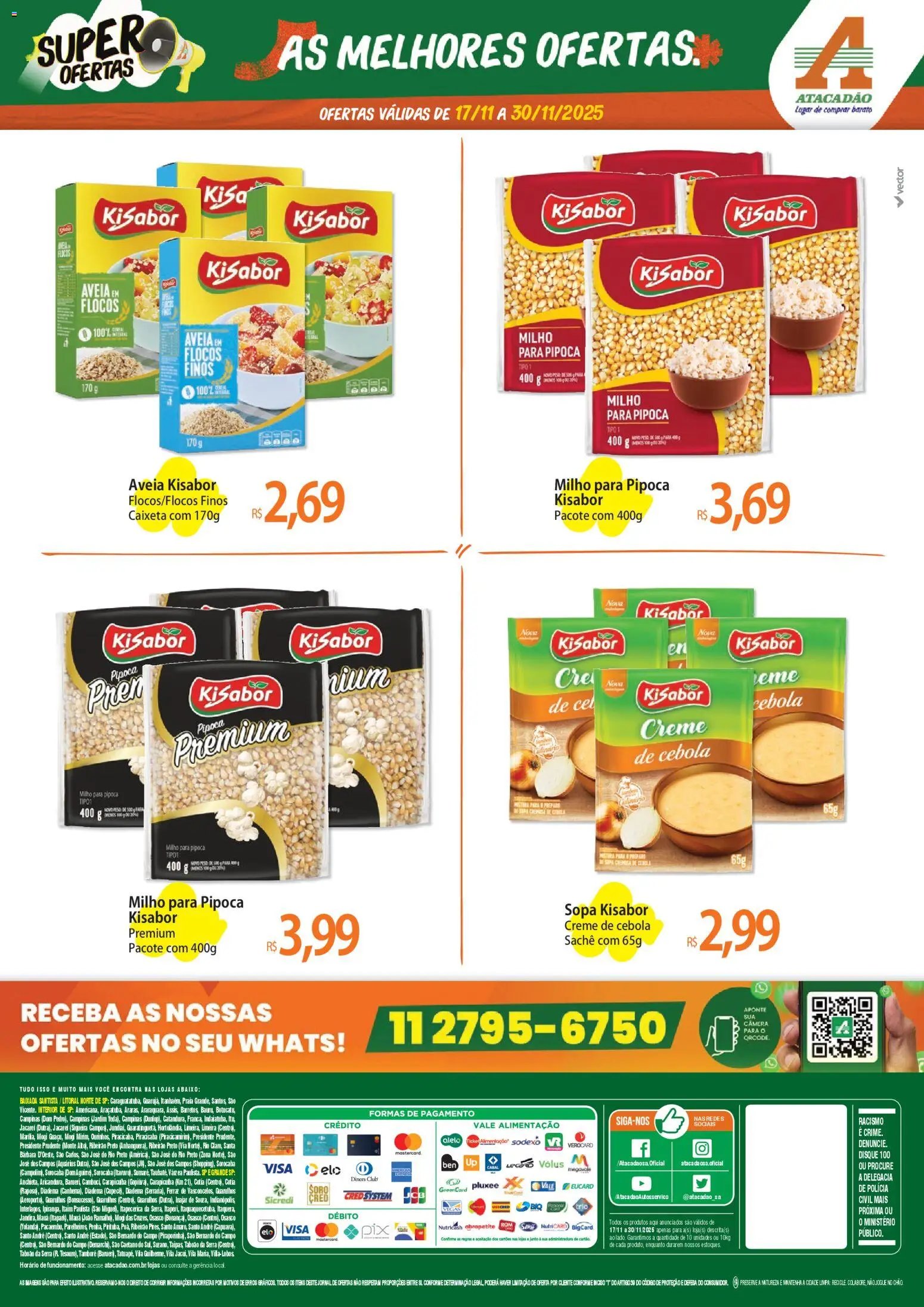 Atacadão folheto a partir de 17/11/2025 Ofertas - SP (2025-11-17 - 2025-11-30)