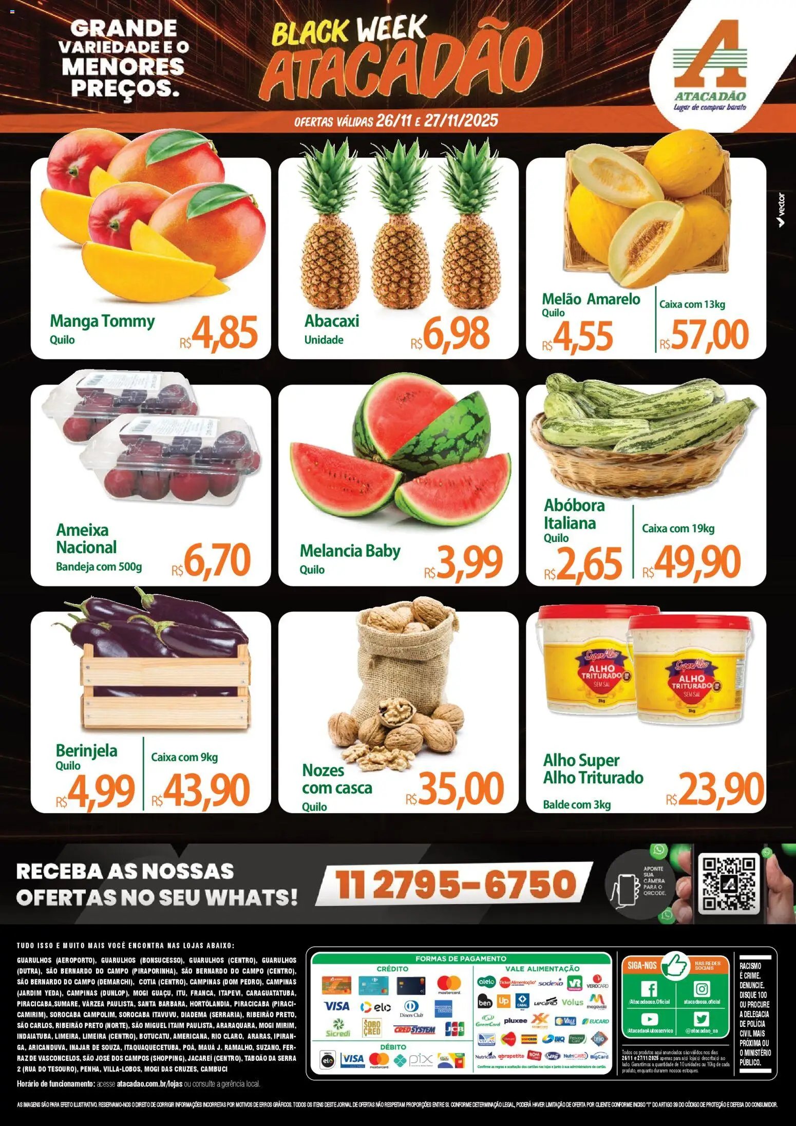 Atacadão folheto a partir de 26/11/2025 Ofertas - SP (2025-11-26 - 2025-11-27)