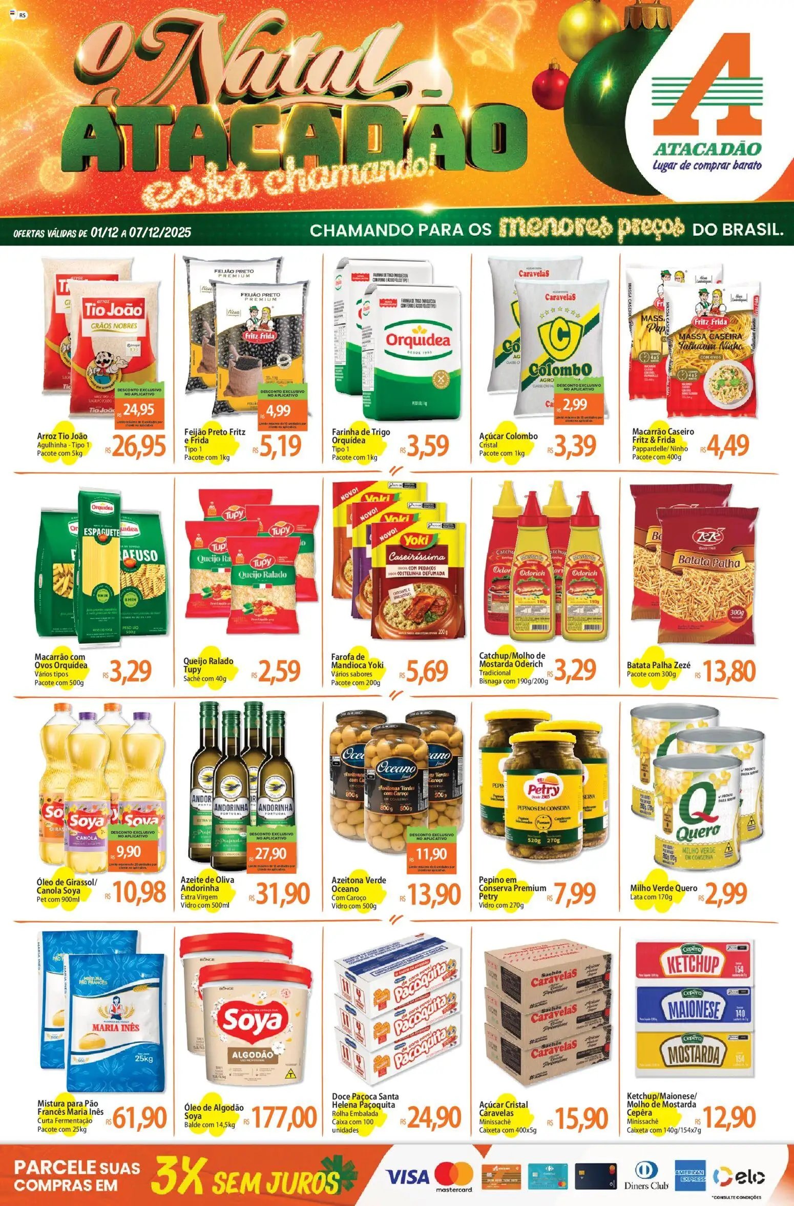 Atacadão folheto a partir de 01/12/2025 Ofertas - RS (2025-12-01 - 2025-12-07)