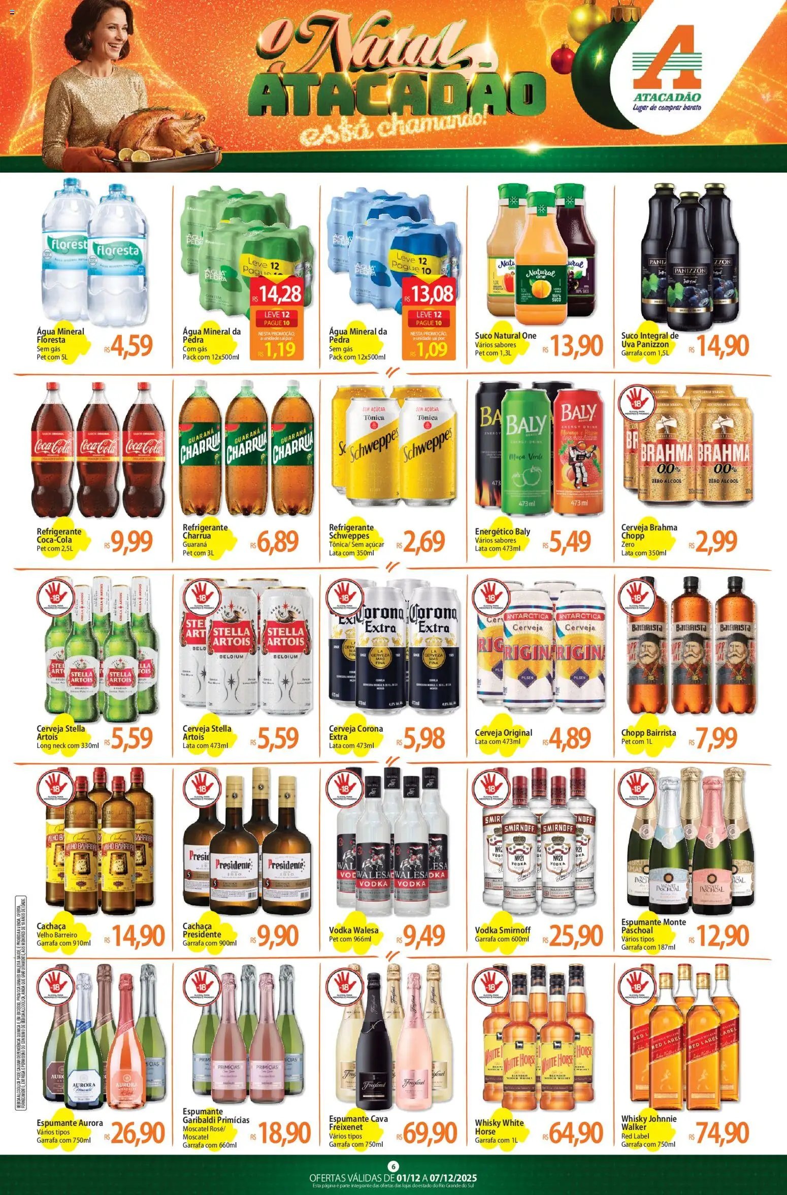 Atacadão folheto a partir de 01/12/2025 Ofertas - RS (2025-12-01 - 2025-12-07)
