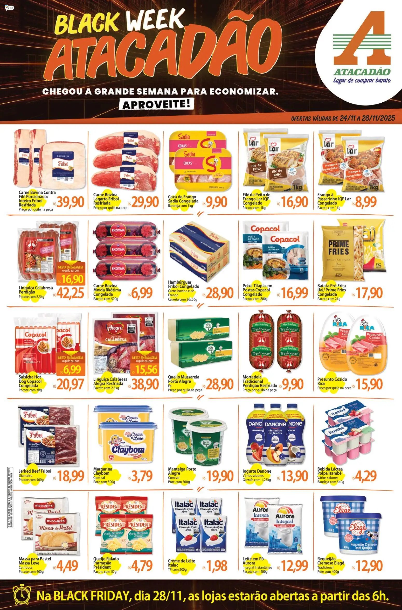 Atacadão folheto a partir de 24/11/2025 Ofertas - RJ (2025-11-24 - 2025-11-28)