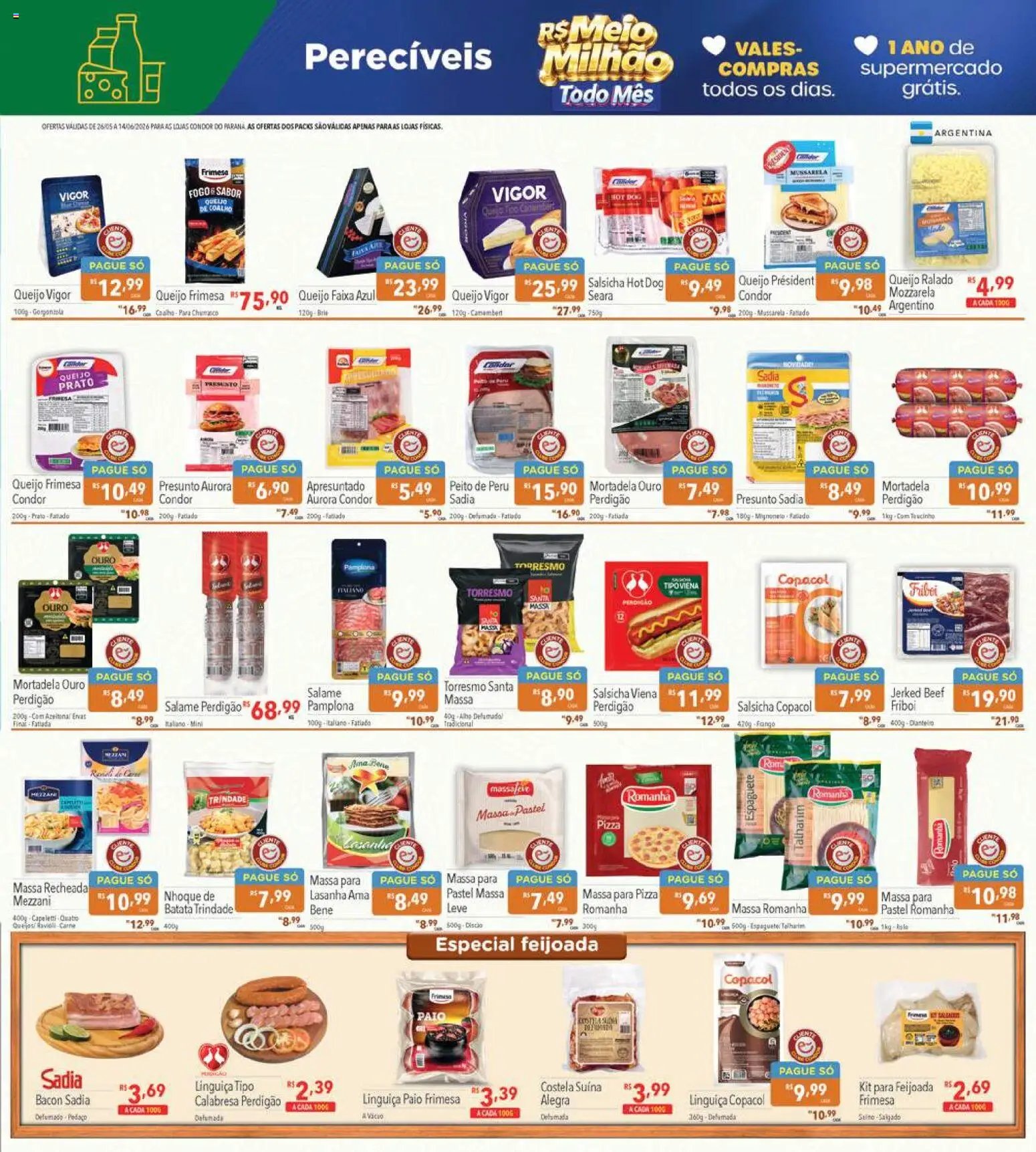 Supermercados Condor folheto a partir de 26/05/2026 Supermercados Condor - Ofertas da semana (2026-05-26 - 2026-06-14)