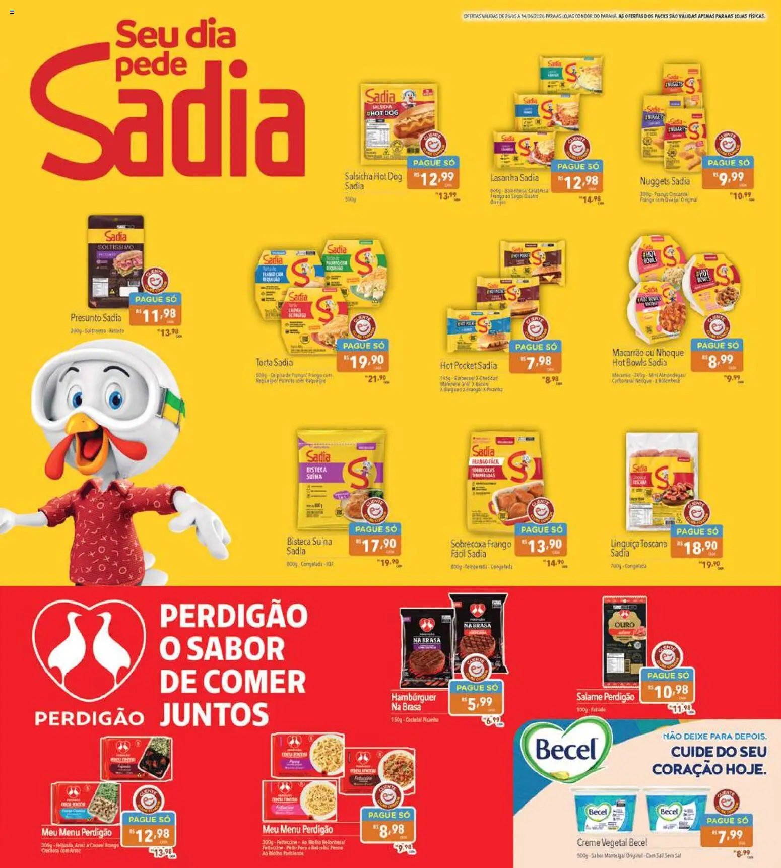 Supermercados Condor folheto a partir de 26/05/2026 Supermercados Condor - Ofertas da semana (2026-05-26 - 2026-06-14)