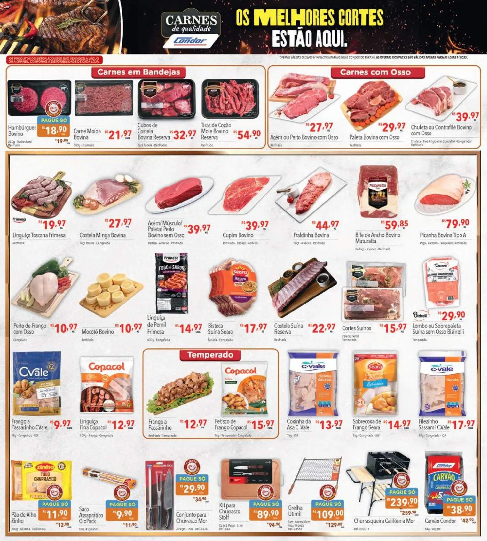 Supermercados Condor folheto a partir de 26/05/2026 Supermercados Condor - Ofertas da semana (2026-05-26 - 2026-06-14)