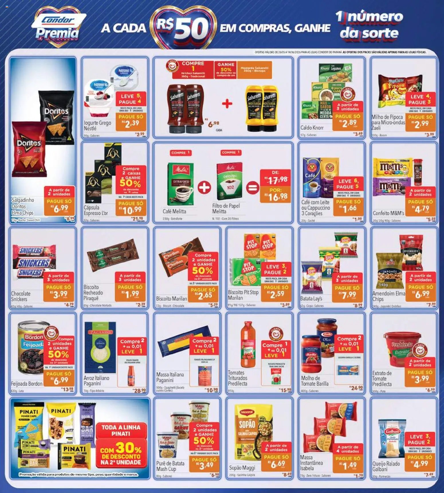 Supermercados Condor folheto a partir de 26/05/2026 Supermercados Condor - Ofertas da semana (2026-05-26 - 2026-06-14)