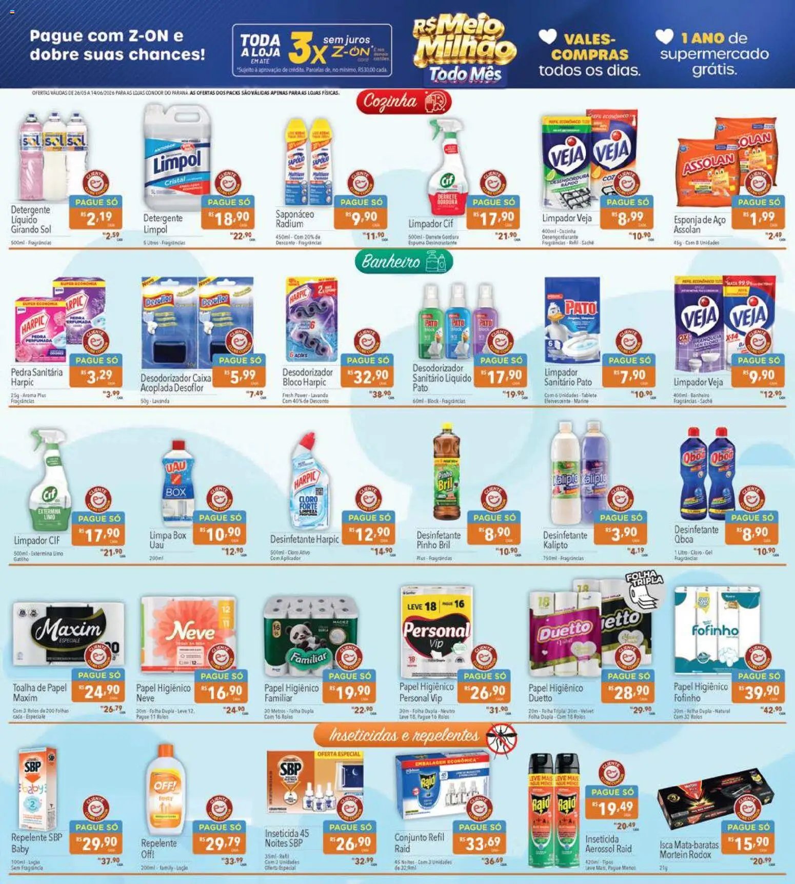 Supermercados Condor folheto a partir de 26/05/2026 Supermercados Condor - Ofertas da semana (2026-05-26 - 2026-06-14)