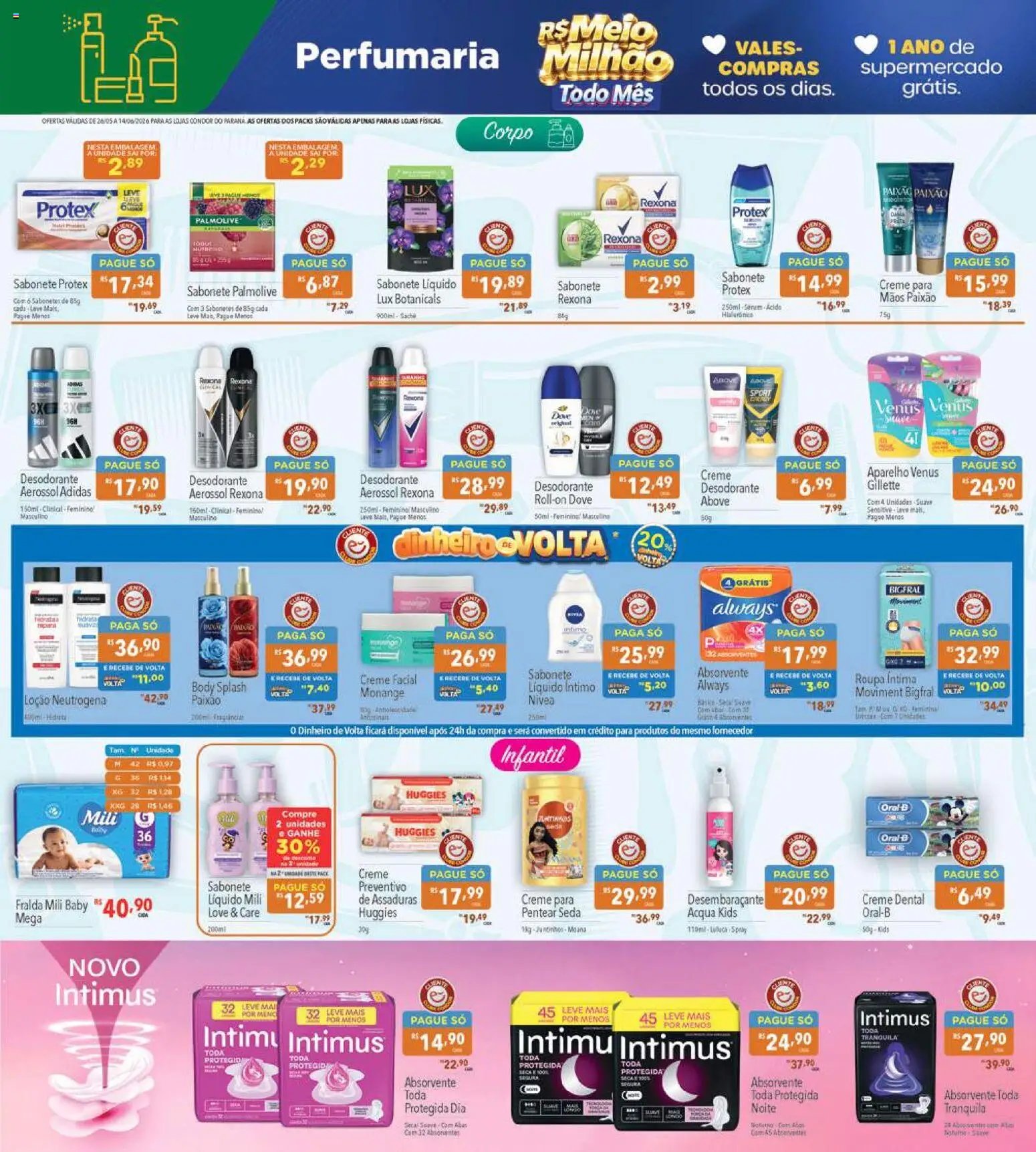 Supermercados Condor folheto a partir de 26/05/2026 Supermercados Condor - Ofertas da semana (2026-05-26 - 2026-06-14)