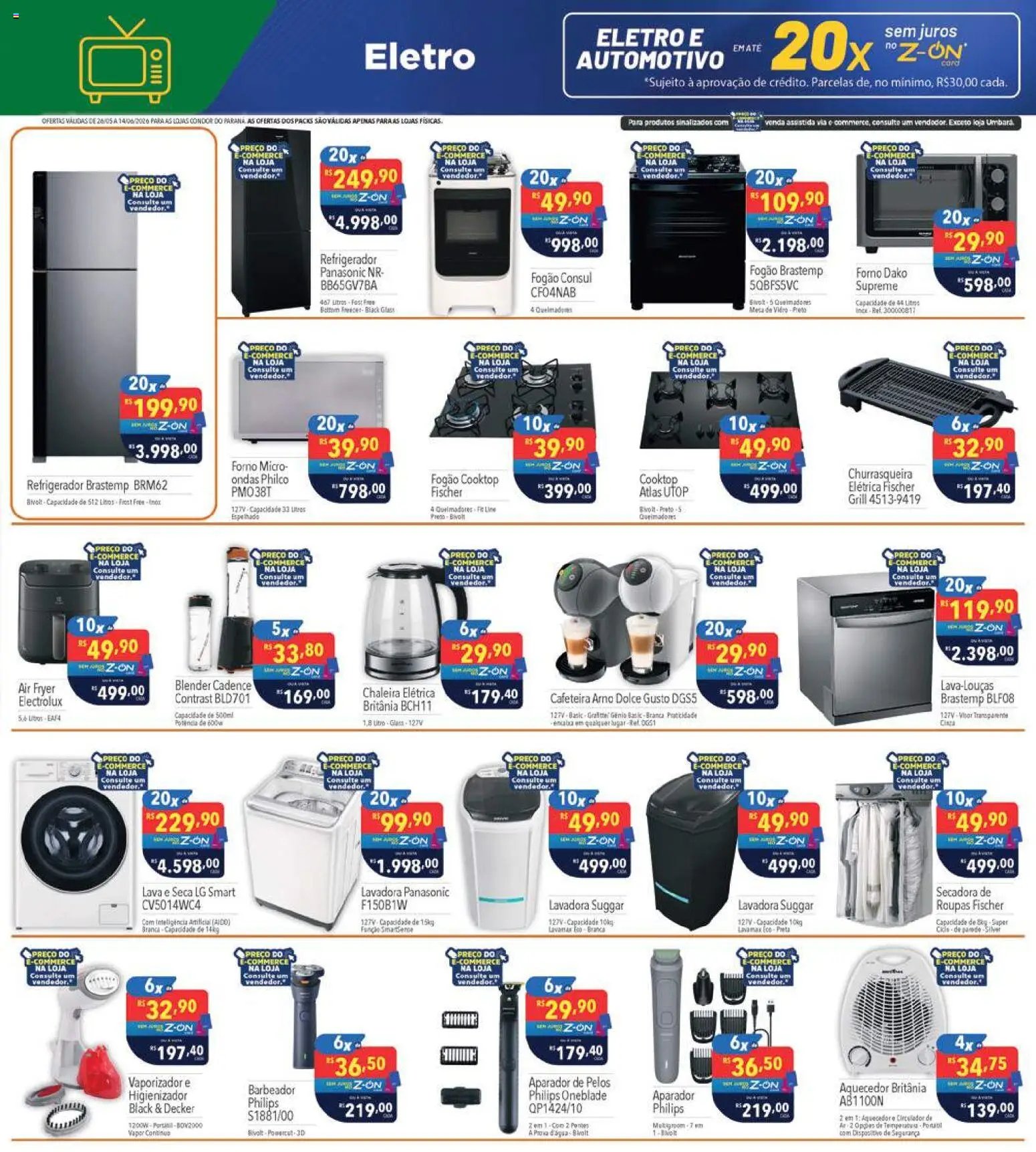 Supermercados Condor folheto a partir de 26/05/2026 Supermercados Condor - Ofertas da semana (2026-05-26 - 2026-06-14)