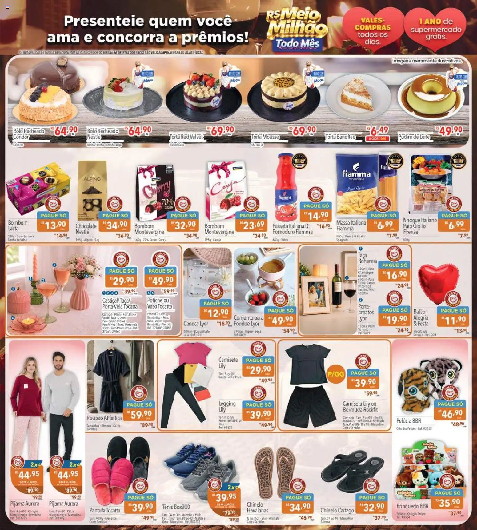 Supermercados Condor folheto a partir de 26/05/2026 Supermercados Condor - Ofertas da semana (2026-05-26 - 2026-06-14)