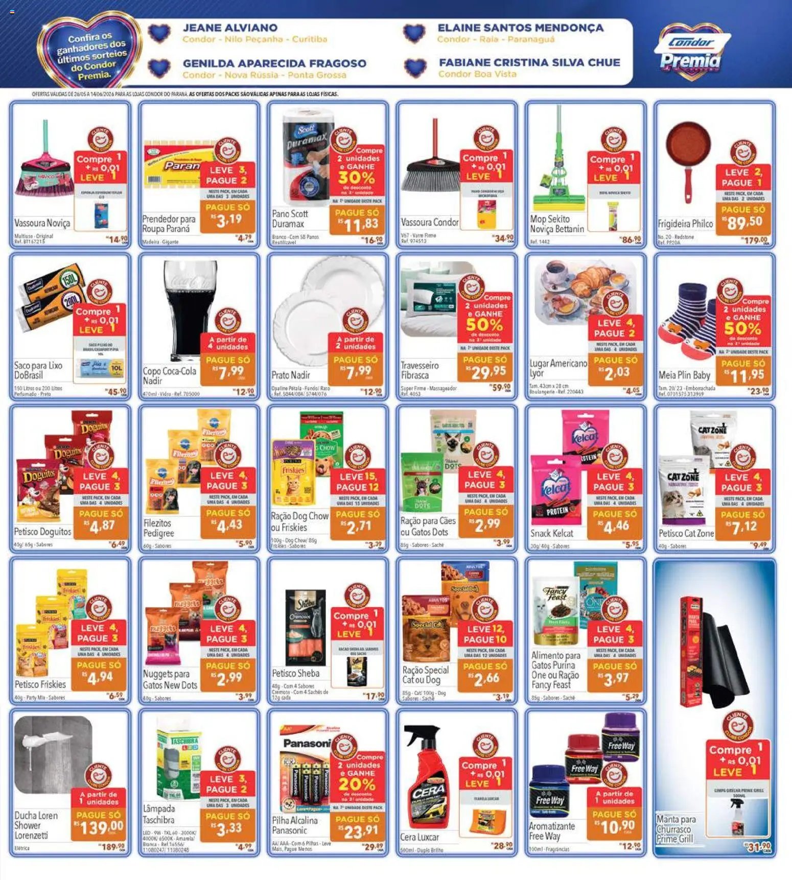 Supermercados Condor folheto a partir de 26/05/2026 Supermercados Condor - Ofertas da semana (2026-05-26 - 2026-06-14)