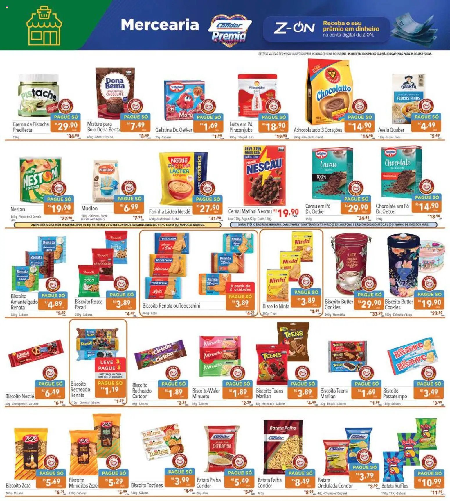 Supermercados Condor folheto a partir de 26/05/2026 Supermercados Condor - Ofertas da semana (2026-05-26 - 2026-06-14)