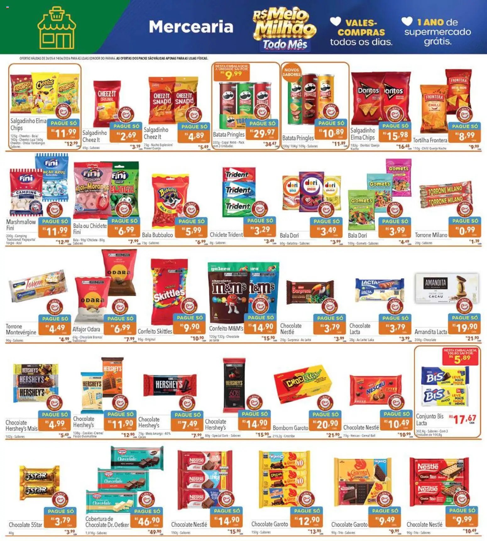 Supermercados Condor folheto a partir de 26/05/2026 Supermercados Condor - Ofertas da semana (2026-05-26 - 2026-06-14)
