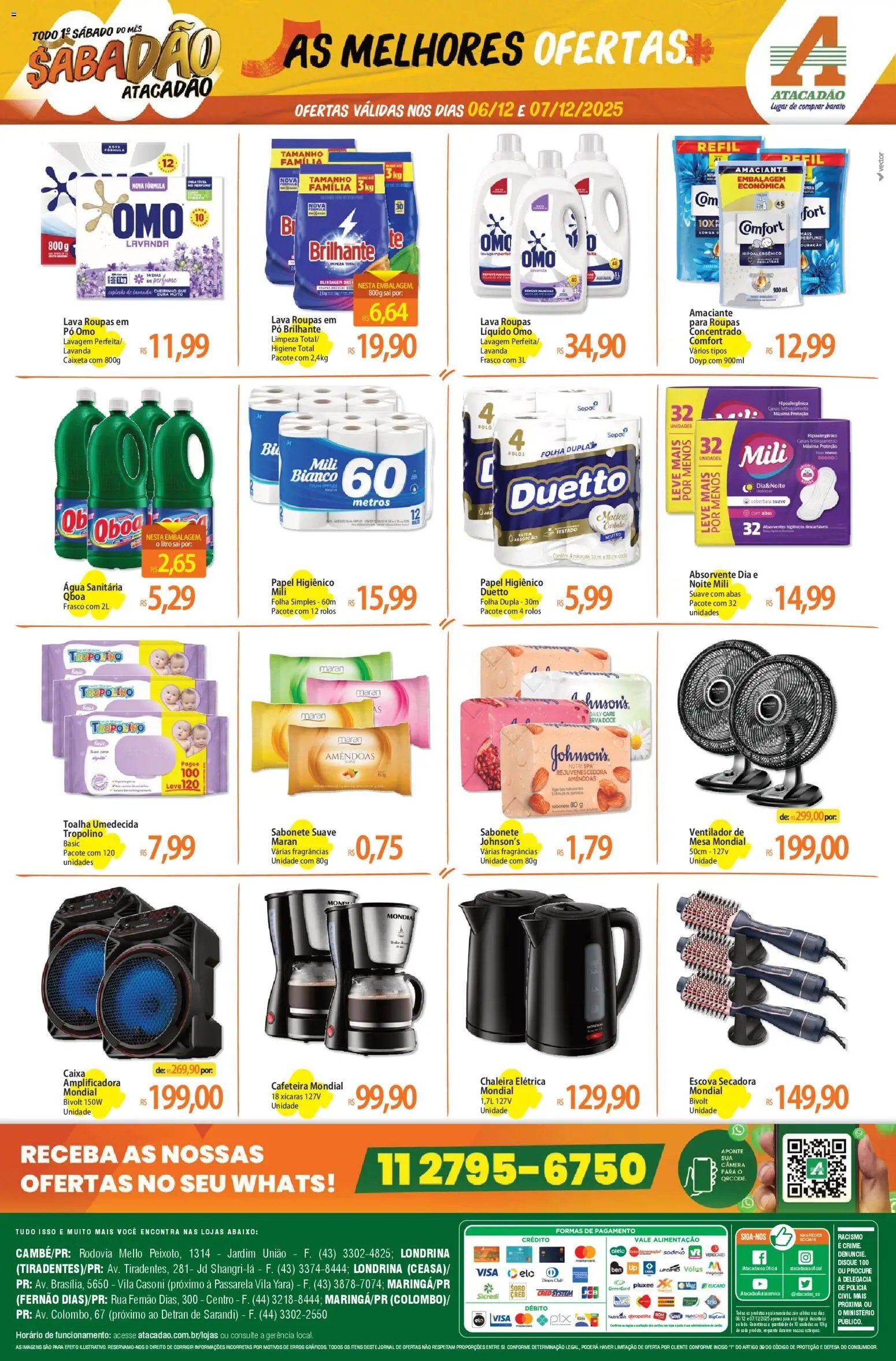 Atacadão folheto a partir de 06/12/2025 Ofertas - PR (2025-12-06 - 2025-12-07)