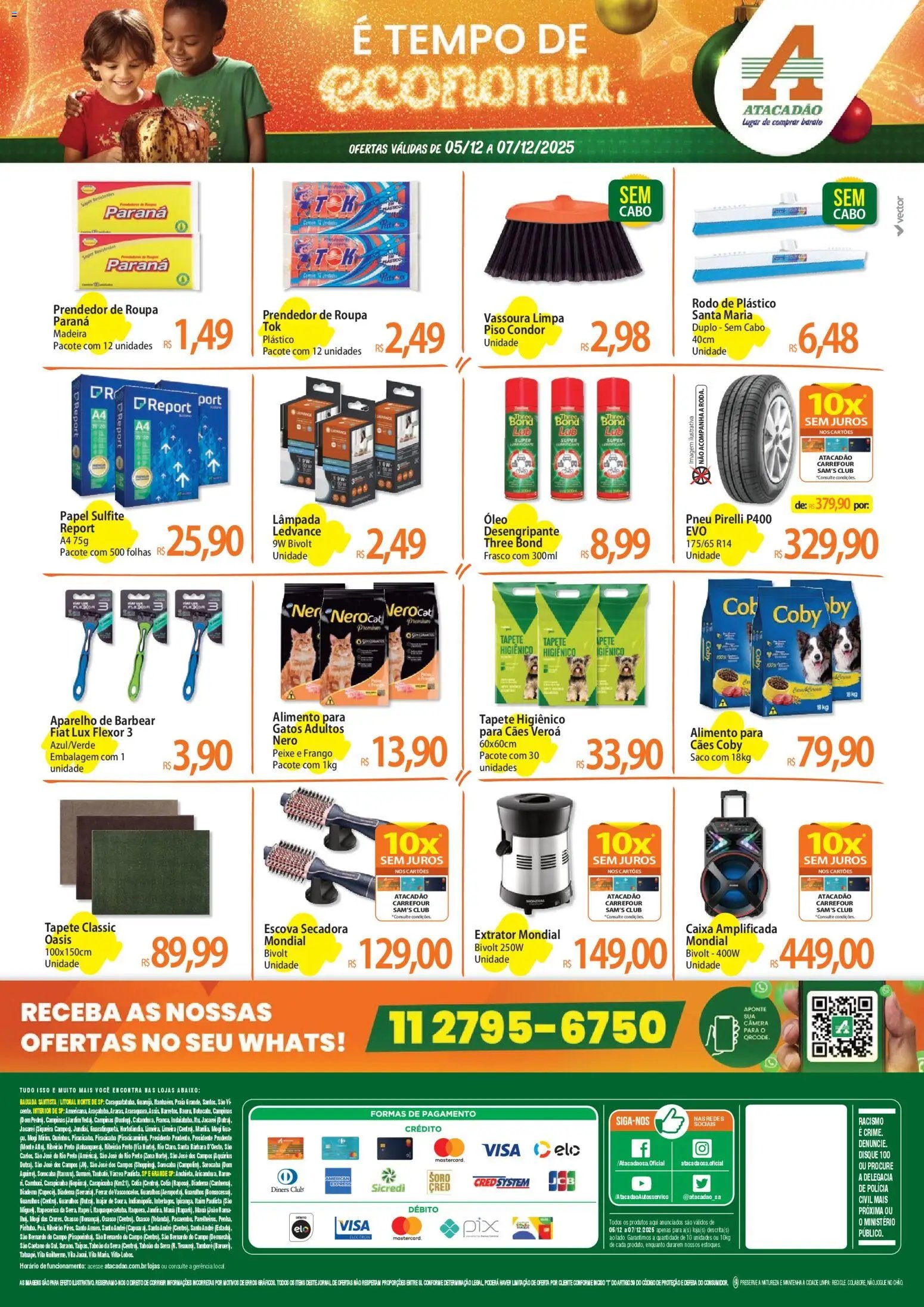 Atacadão folheto a partir de 05/12/2025 Ofertas - SP (2025-12-05 - 2025-12-07)