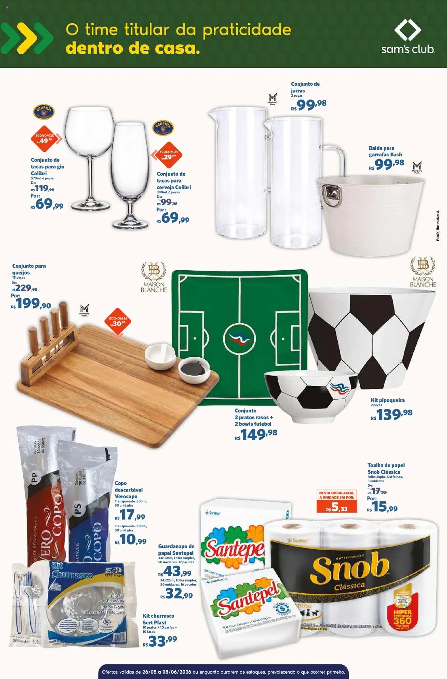Sam's Club folheto a partir de 26/05/2026 Sam's Club ofertas Torcida (2026-05-26 - 2026-06-08)