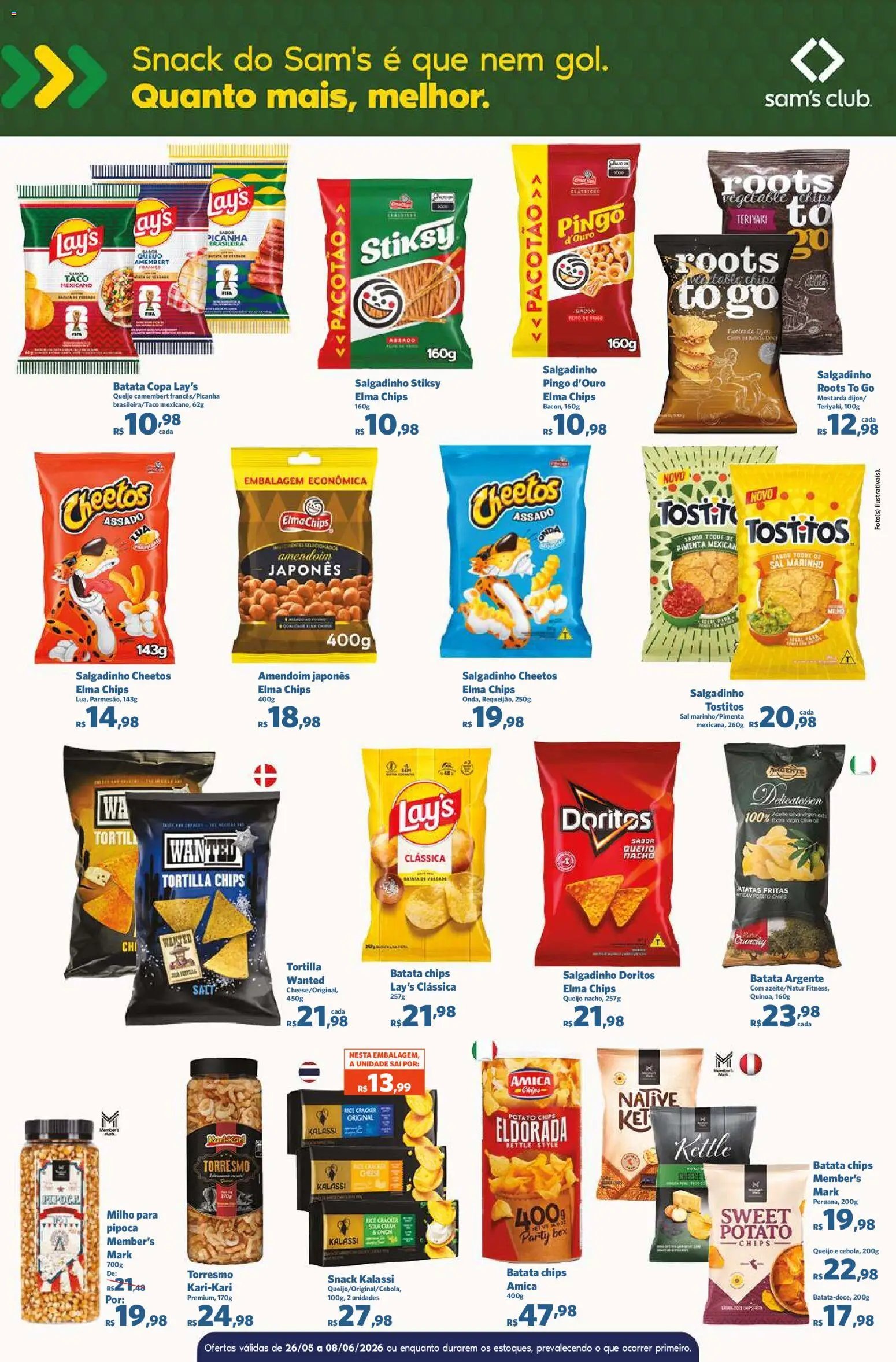 Sam's Club folheto a partir de 26/05/2026 Sam's Club ofertas Torcida (2026-05-26 - 2026-06-08)