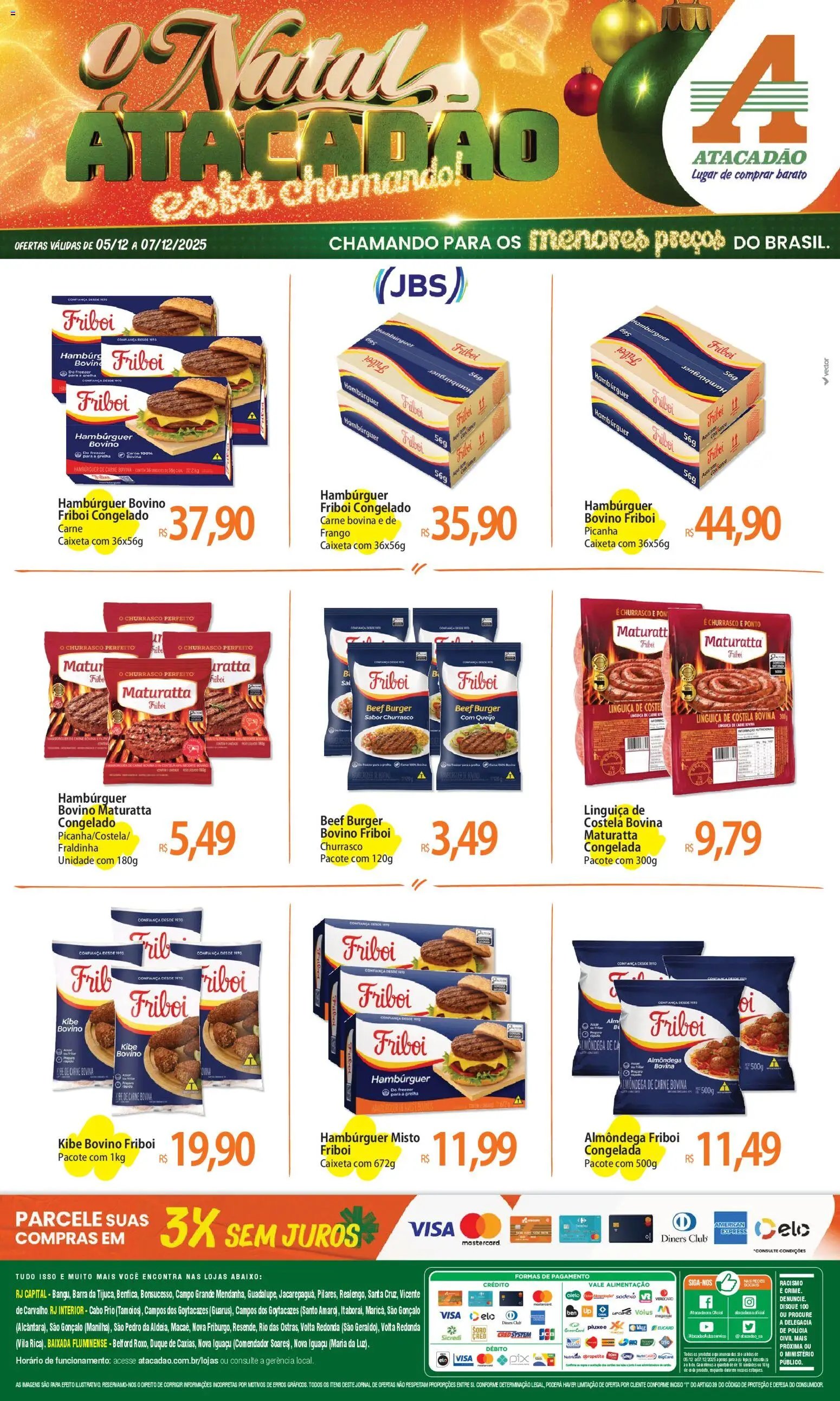 Atacadão folheto a partir de 05/12/2025 Ofertas - RJ (2025-12-05 - 2025-12-07)