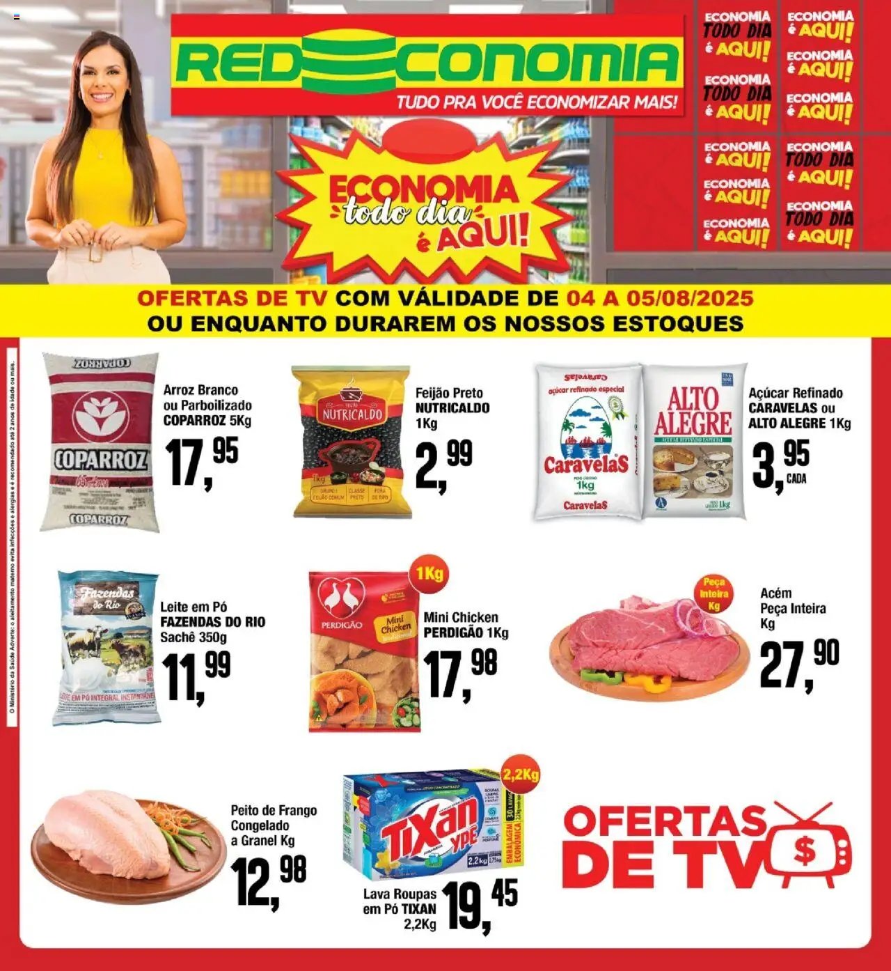 RedEconomia folheto a partir de 29/07/2025 Encarte (2025-07-29 - 2025-08-14)