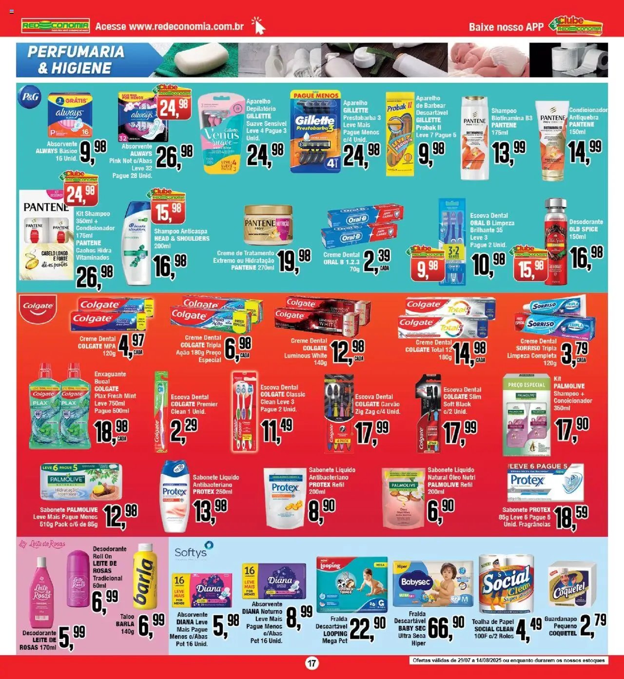 RedEconomia folheto a partir de 29/07/2025 Encarte (2025-07-29 - 2025-08-14)