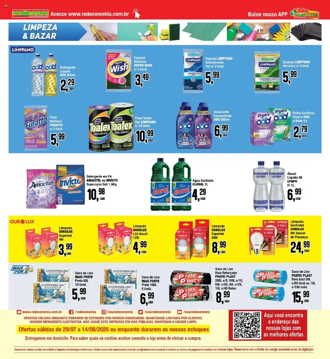 RedEconomia folheto a partir de 29/07/2025 Encarte (2025-07-29 - 2025-08-14)