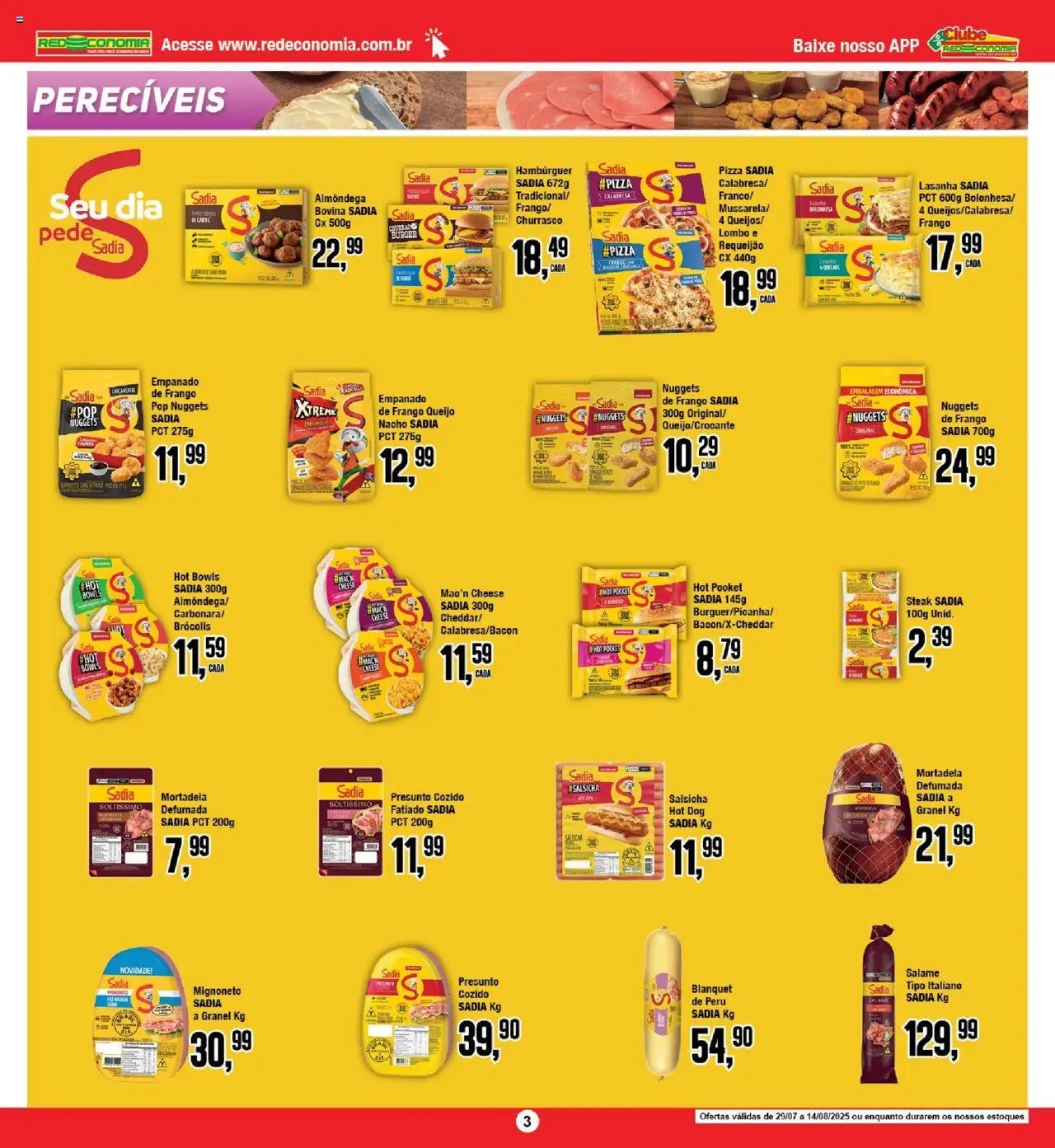 RedEconomia folheto a partir de 29/07/2025 Encarte (2025-07-29 - 2025-08-14)