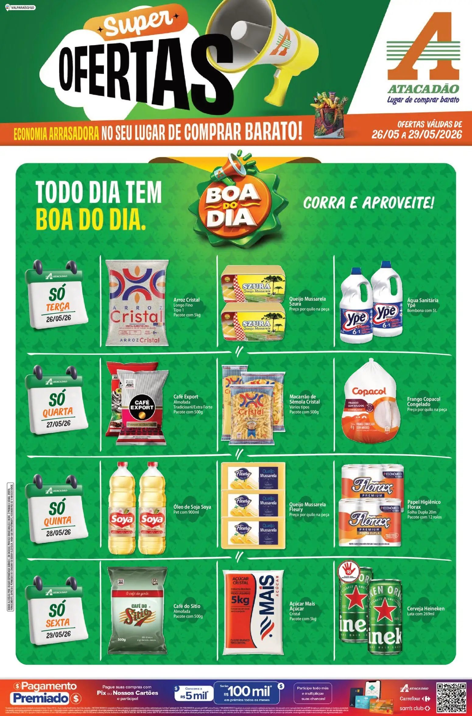 Atacadão folheto a partir de 26/05/2026 Atacadão ofertas - GO (2026-05-26 - 2026-05-29)