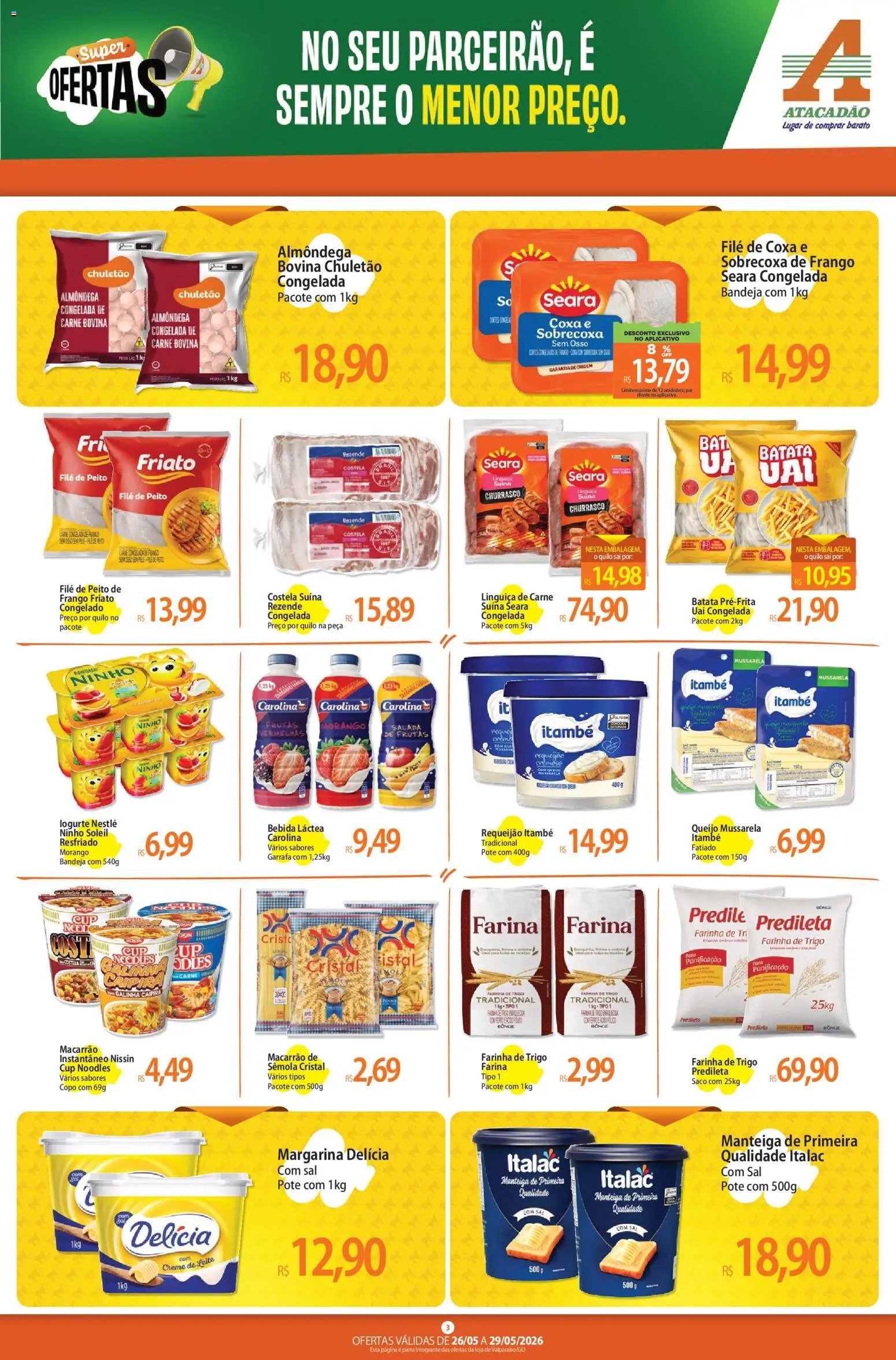 Atacadão folheto a partir de 26/05/2026 Atacadão ofertas - GO (2026-05-26 - 2026-05-29)