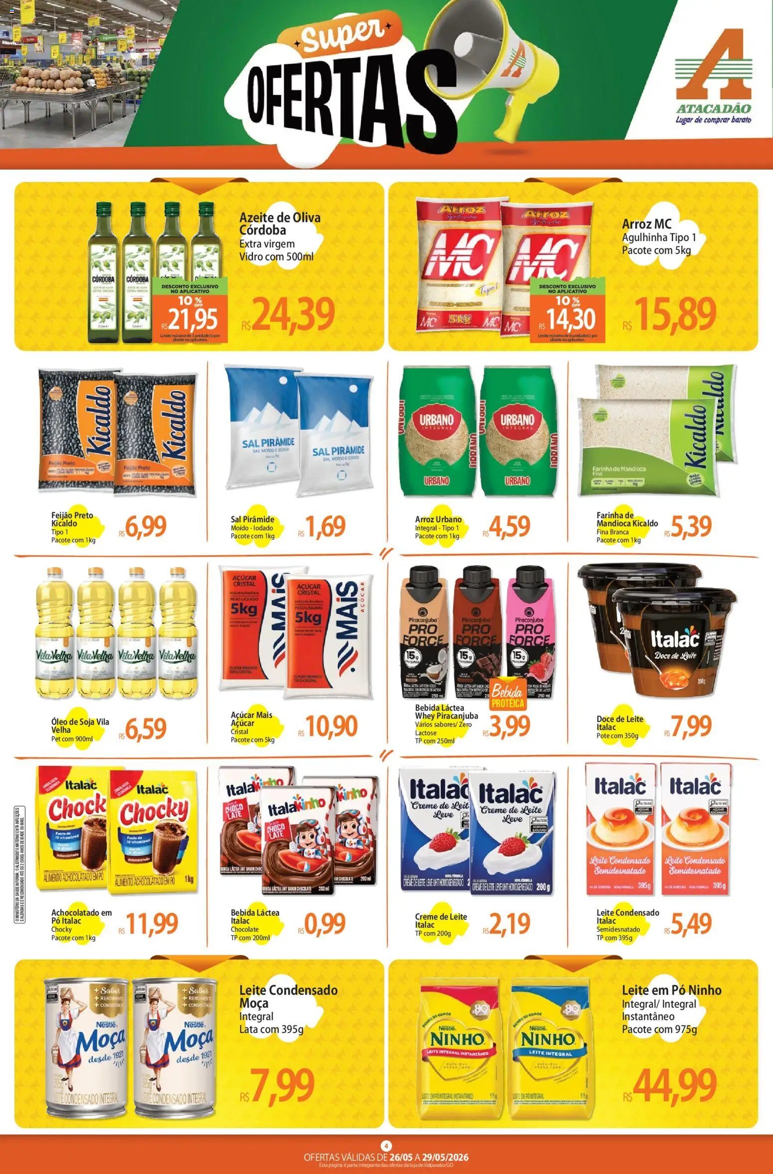 Atacadão folheto a partir de 26/05/2026 Atacadão ofertas - GO (2026-05-26 - 2026-05-29)