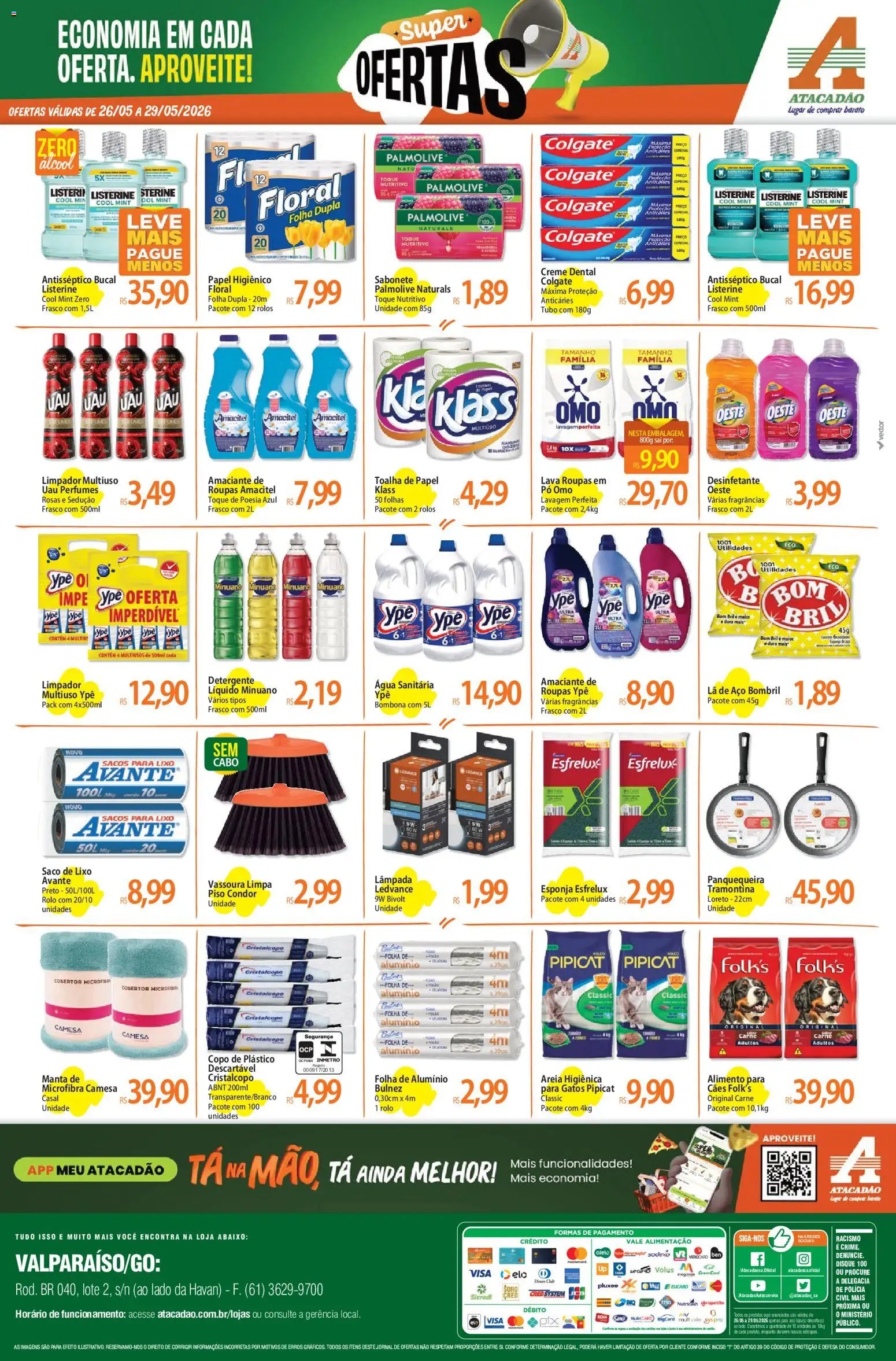 Atacadão folheto a partir de 26/05/2026 Atacadão ofertas - GO (2026-05-26 - 2026-05-29)
