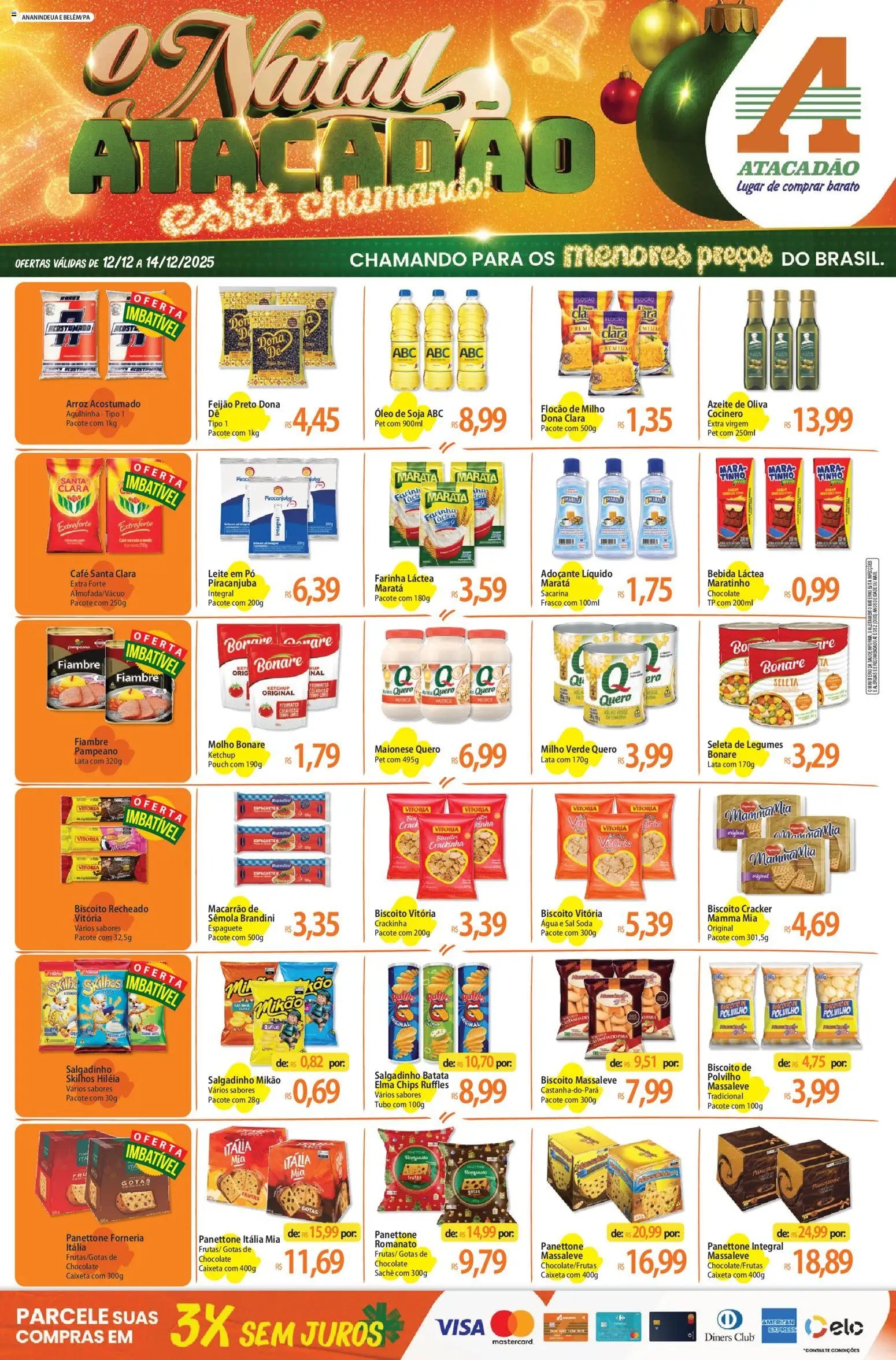 Atacadão folheto a partir de 12/12/2025 Ofertas - PA (2025-12-12 - 2025-12-14)