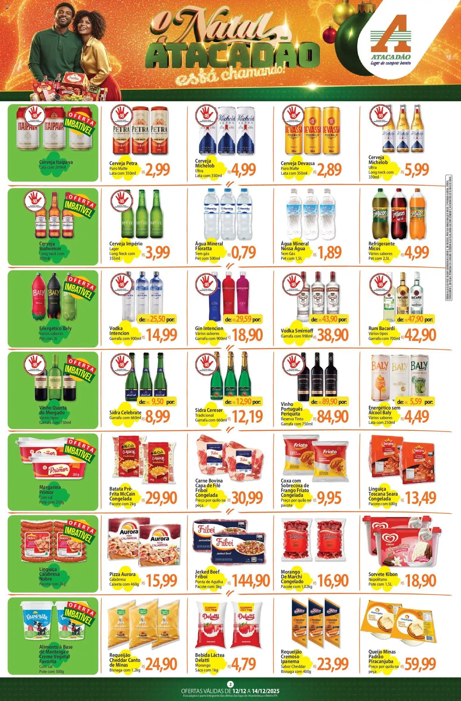 Atacadão folheto a partir de 12/12/2025 Ofertas - PA (2025-12-12 - 2025-12-14)