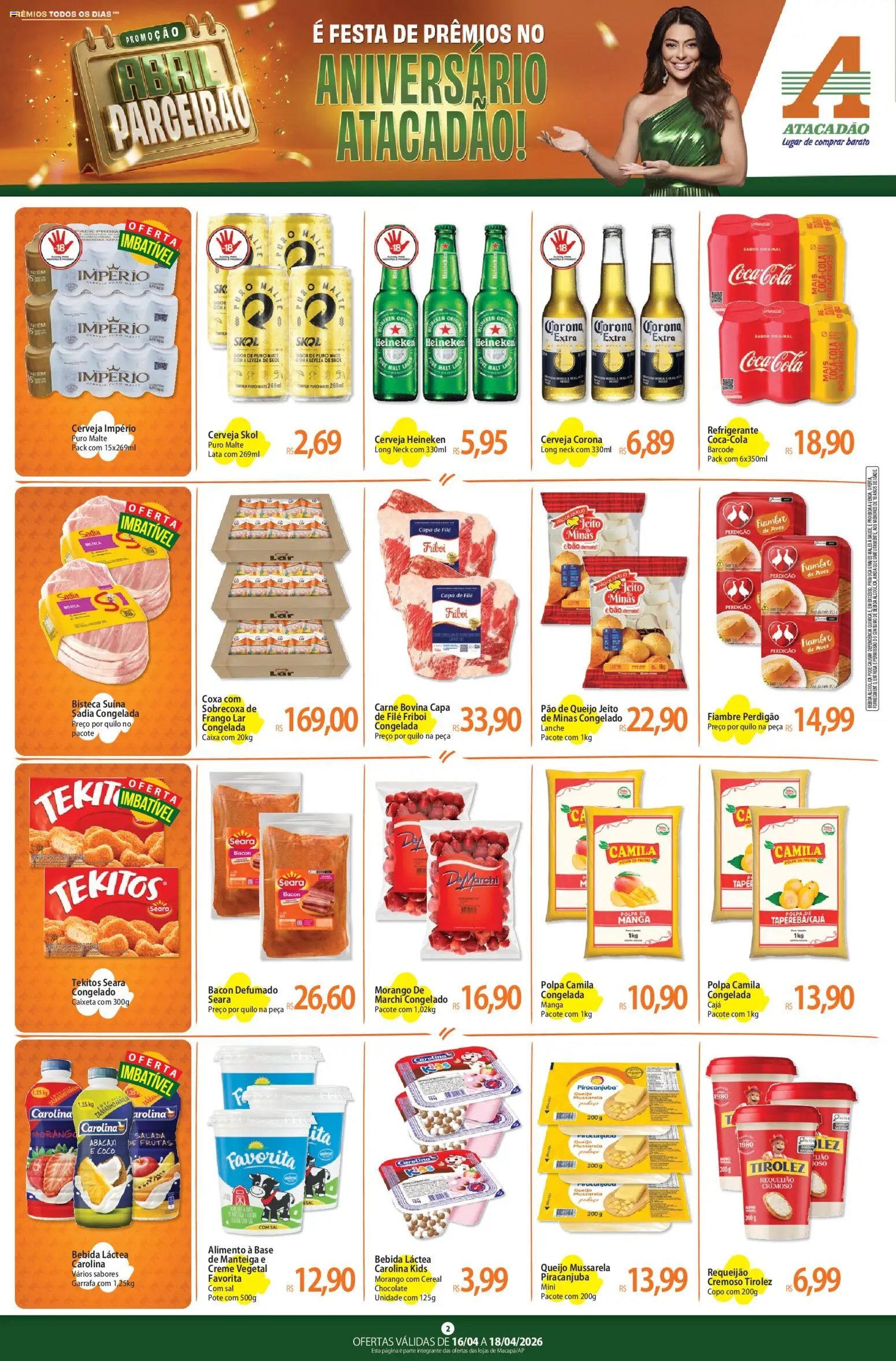 Atacadão folheto a partir de 16/04/2026 Atacadão ofertas - AP (2026-04-16 - 2026-04-18)