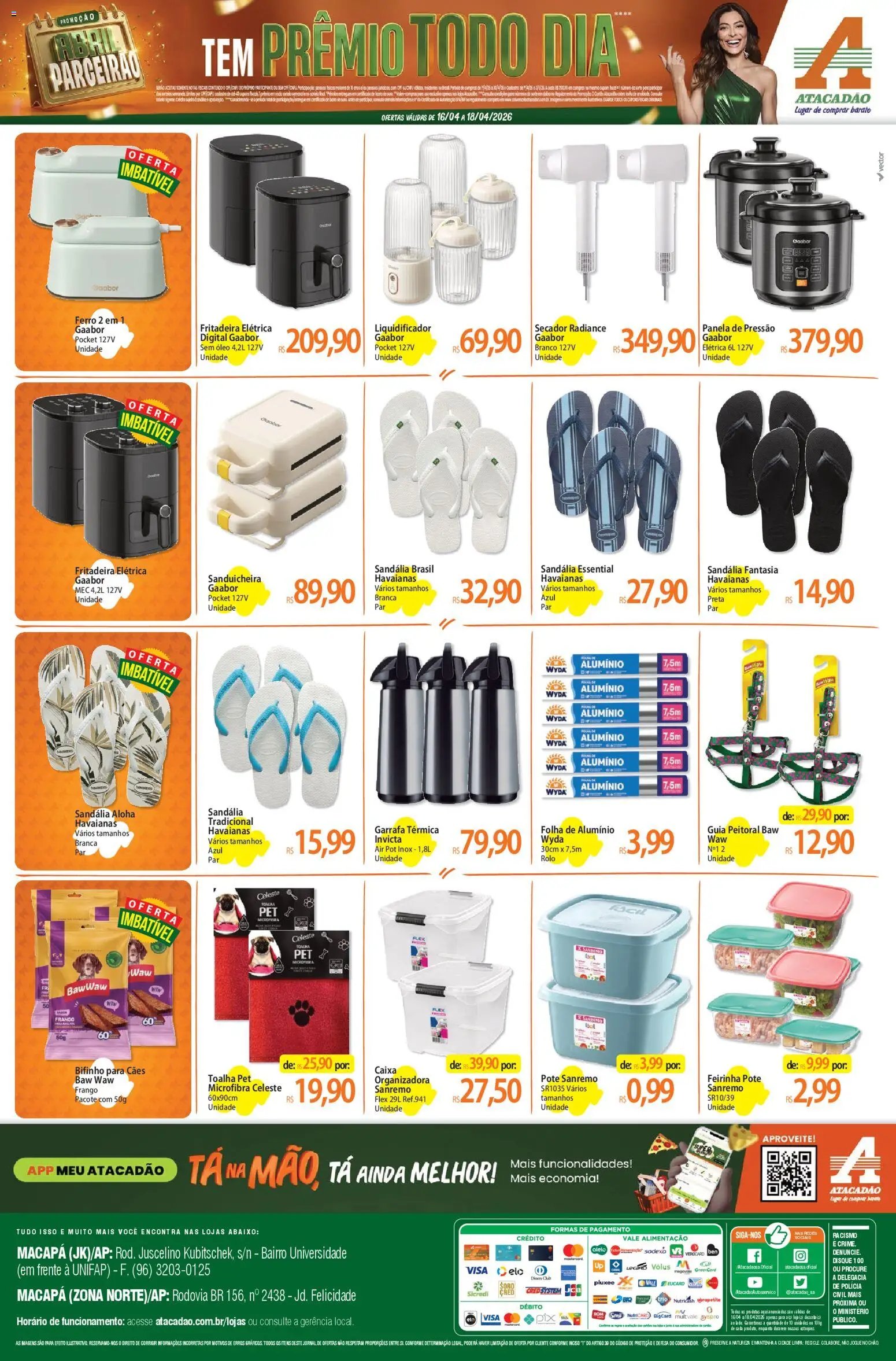 Atacadão folheto a partir de 16/04/2026 Atacadão ofertas - AP (2026-04-16 - 2026-04-18)