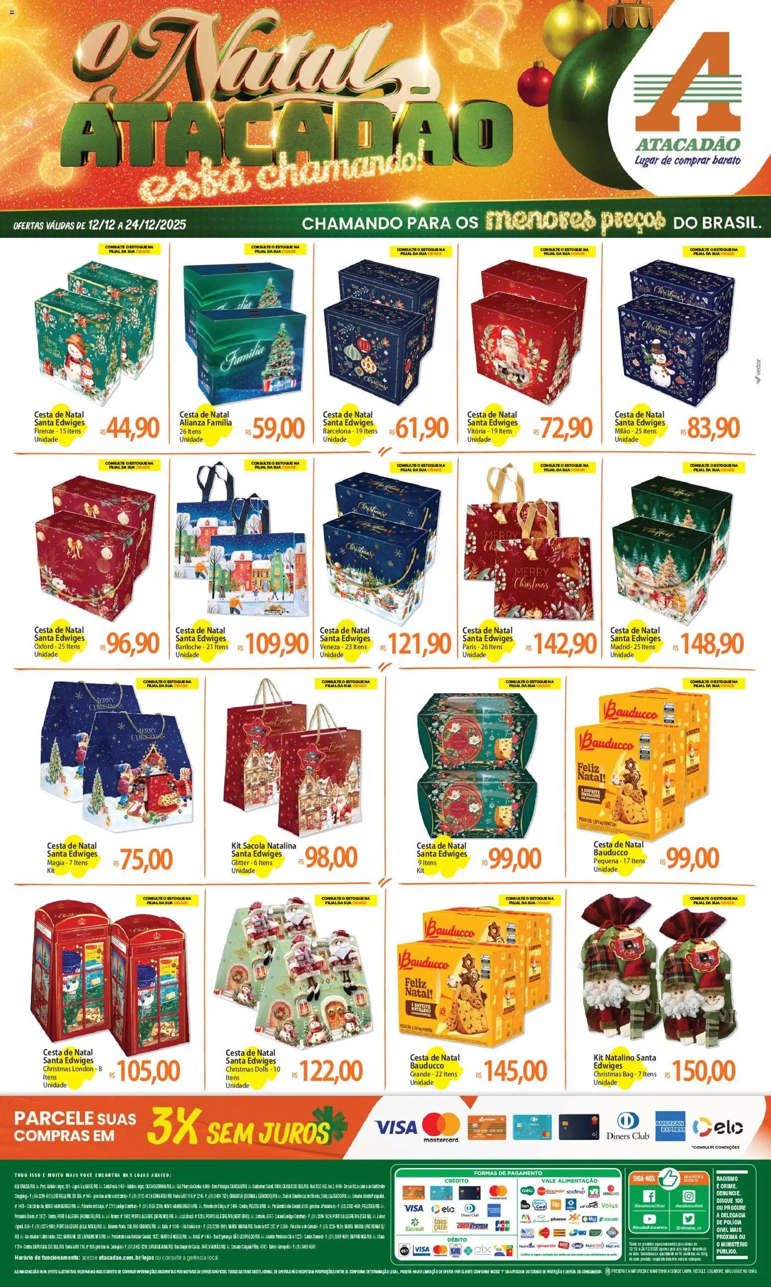 Atacadão folheto a partir de 12/12/2025 Ofertas - RS (2025-12-12 - 2025-12-24)