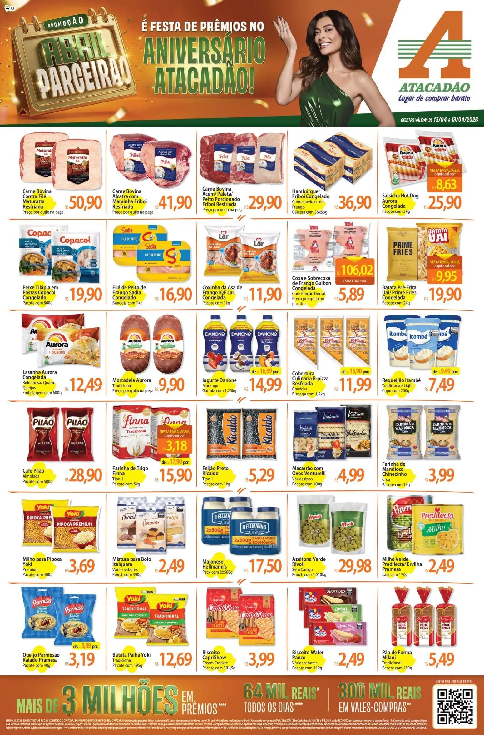 Atacadão folheto a partir de 13/04/2026 Atacadão ofertas - RJ (2026-04-13 - 2026-04-19)
