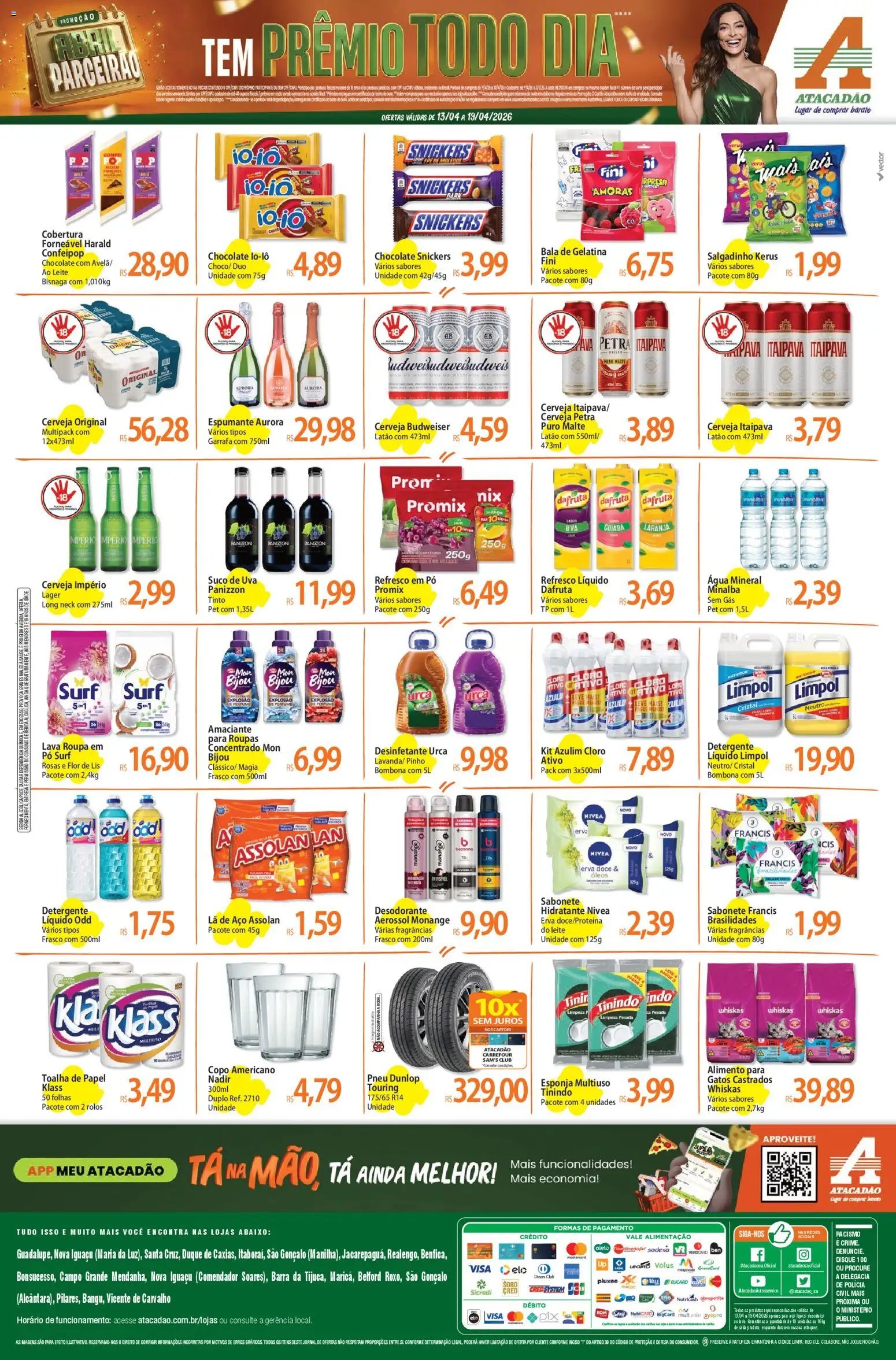 Atacadão folheto a partir de 13/04/2026 Atacadão ofertas - RJ (2026-04-13 - 2026-04-19)