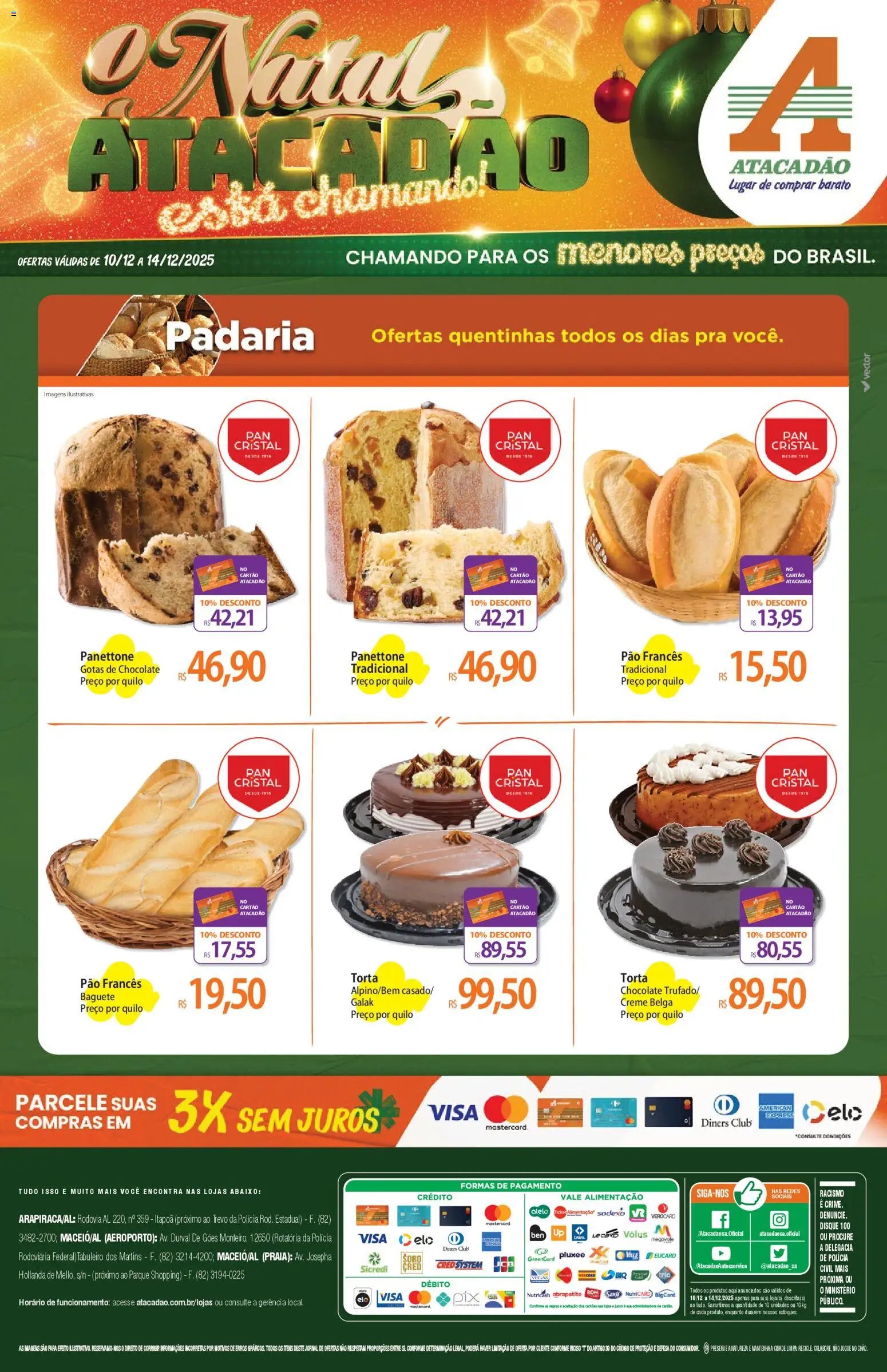 Atacadão folheto a partir de 10/12/2025 Ofertas - AL (2025-12-10 - 2025-12-14)