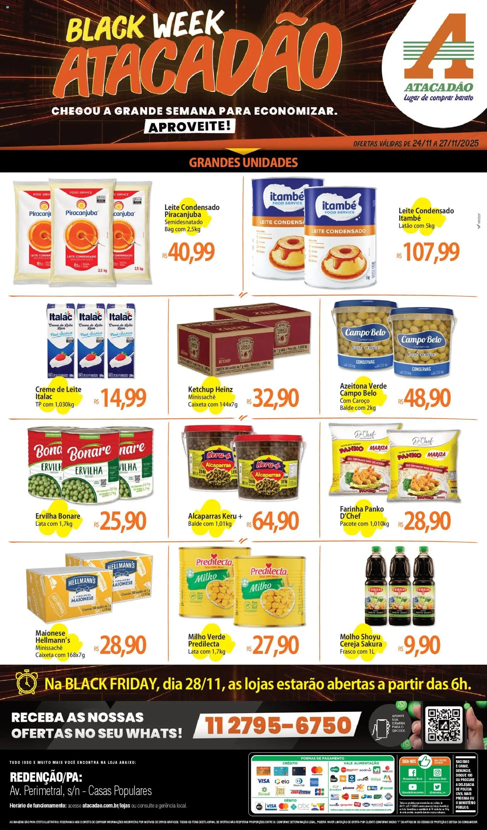 Atacadão folheto a partir de 24/11/2025 Ofertas - PA (2025-11-24 - 2025-11-27)