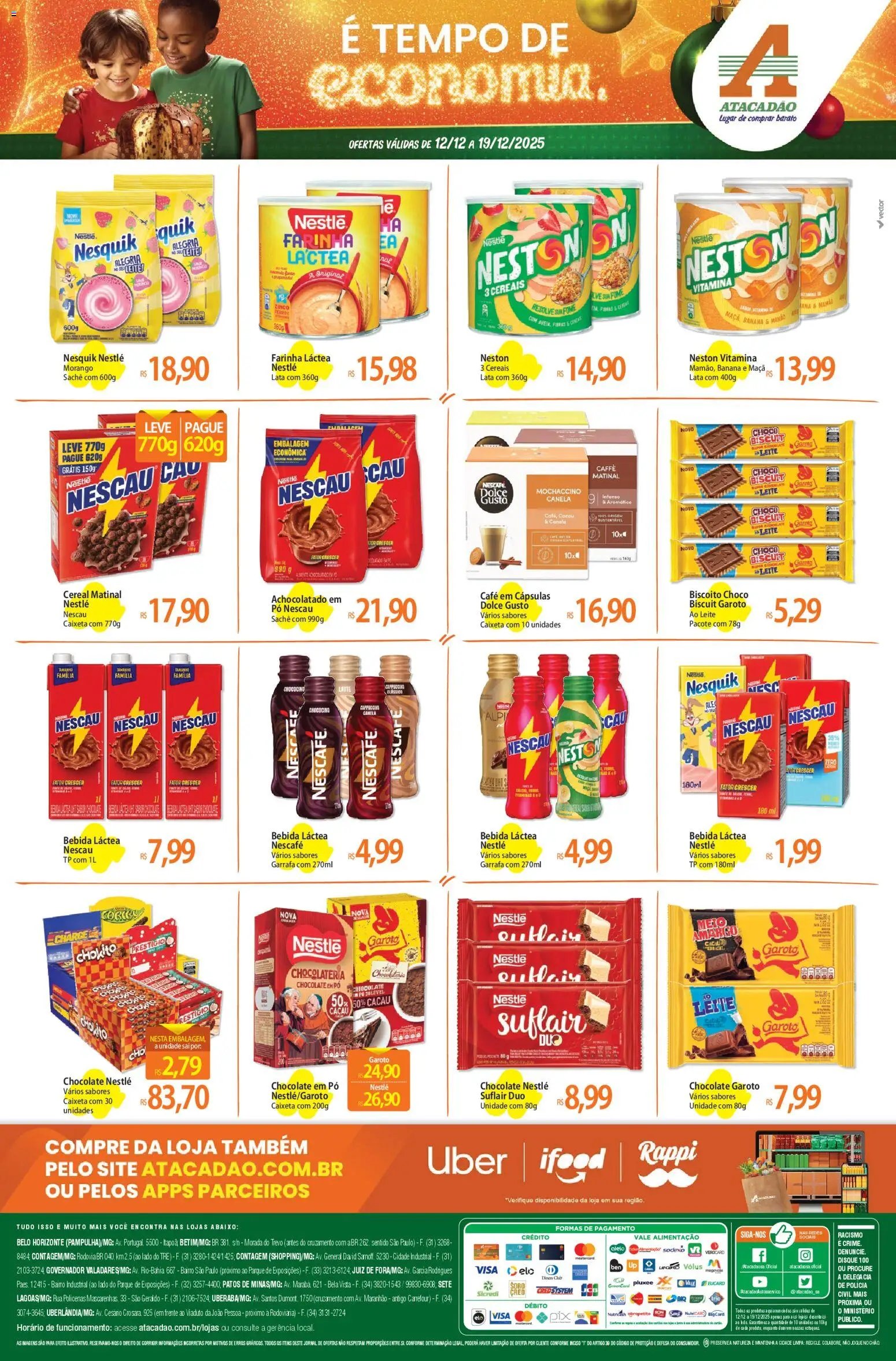 Atacadão folheto a partir de 12/12/2025 Ofertas - MG (2025-12-12 - 2025-12-19)