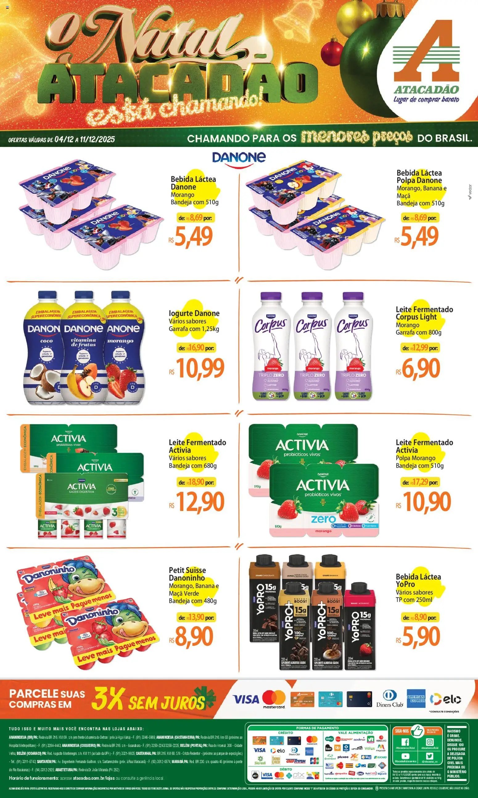 Atacadão folheto a partir de 04/12/2025 Ofertas - PA (2025-12-04 - 2025-12-11)