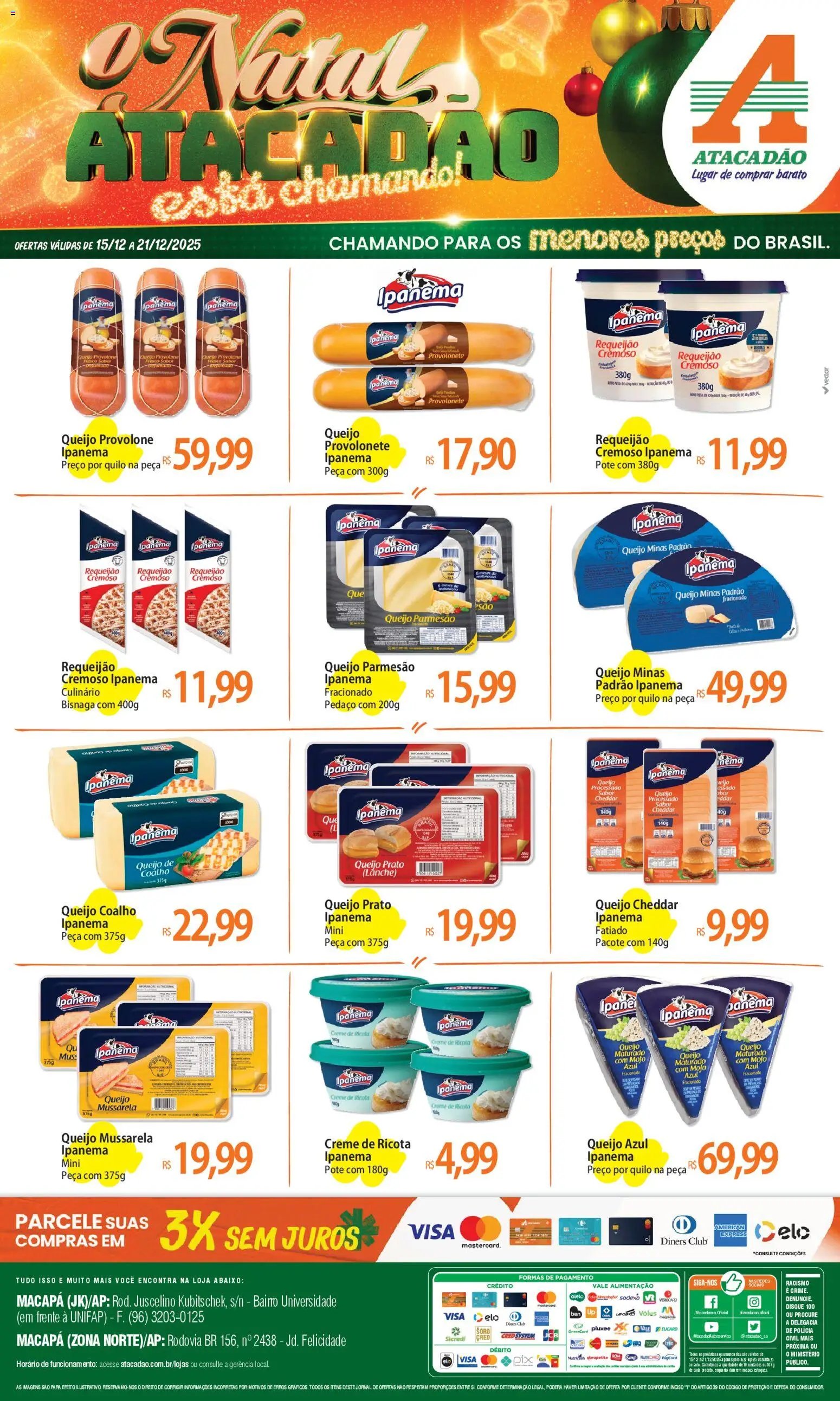 Atacadão folheto a partir de 15/12/2025 Ofertas - AP (2025-12-15 - 2025-12-21)