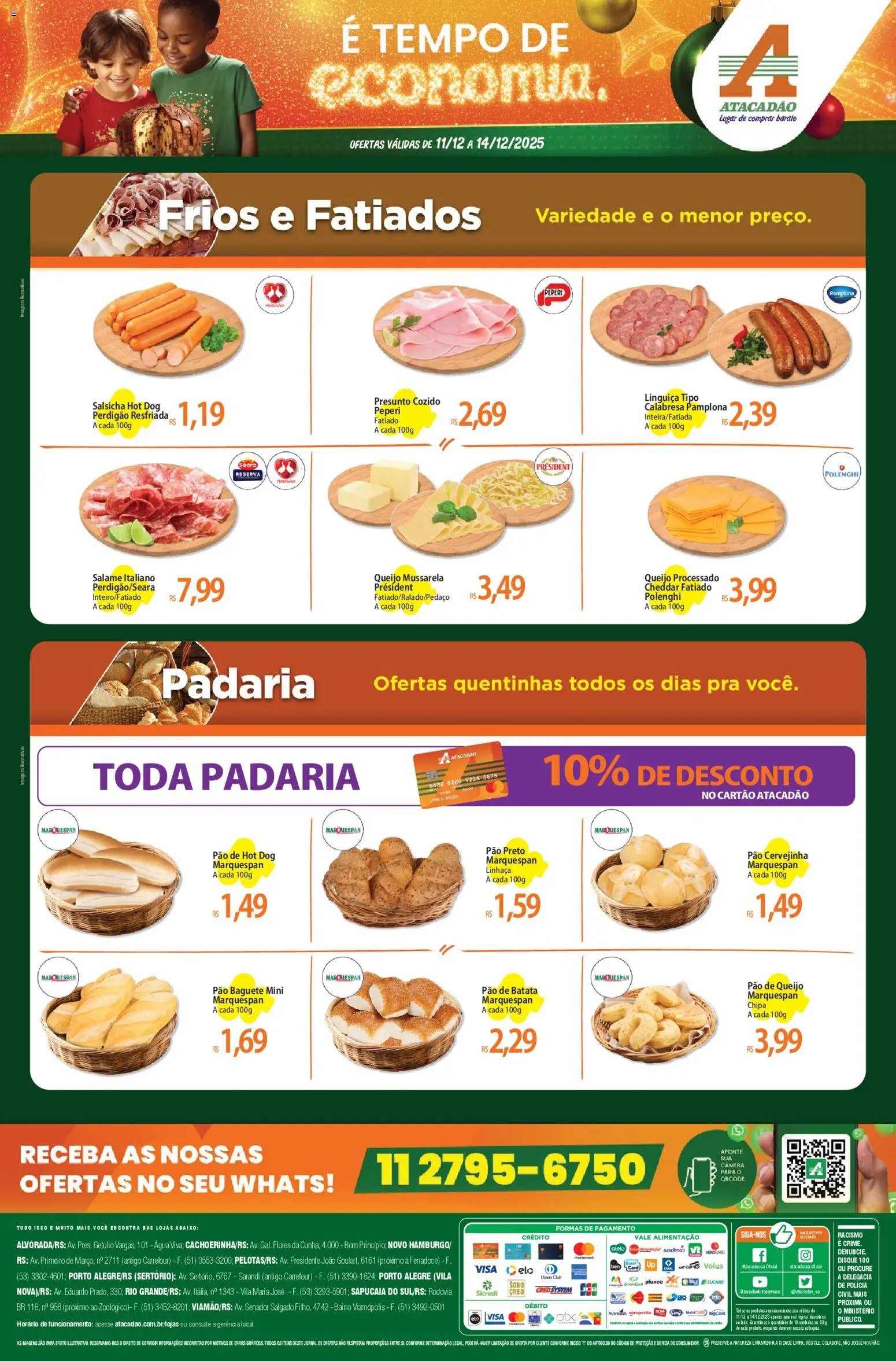 Atacadão folheto a partir de 11/12/2025 Ofertas - RS (2025-12-11 - 2025-12-14)