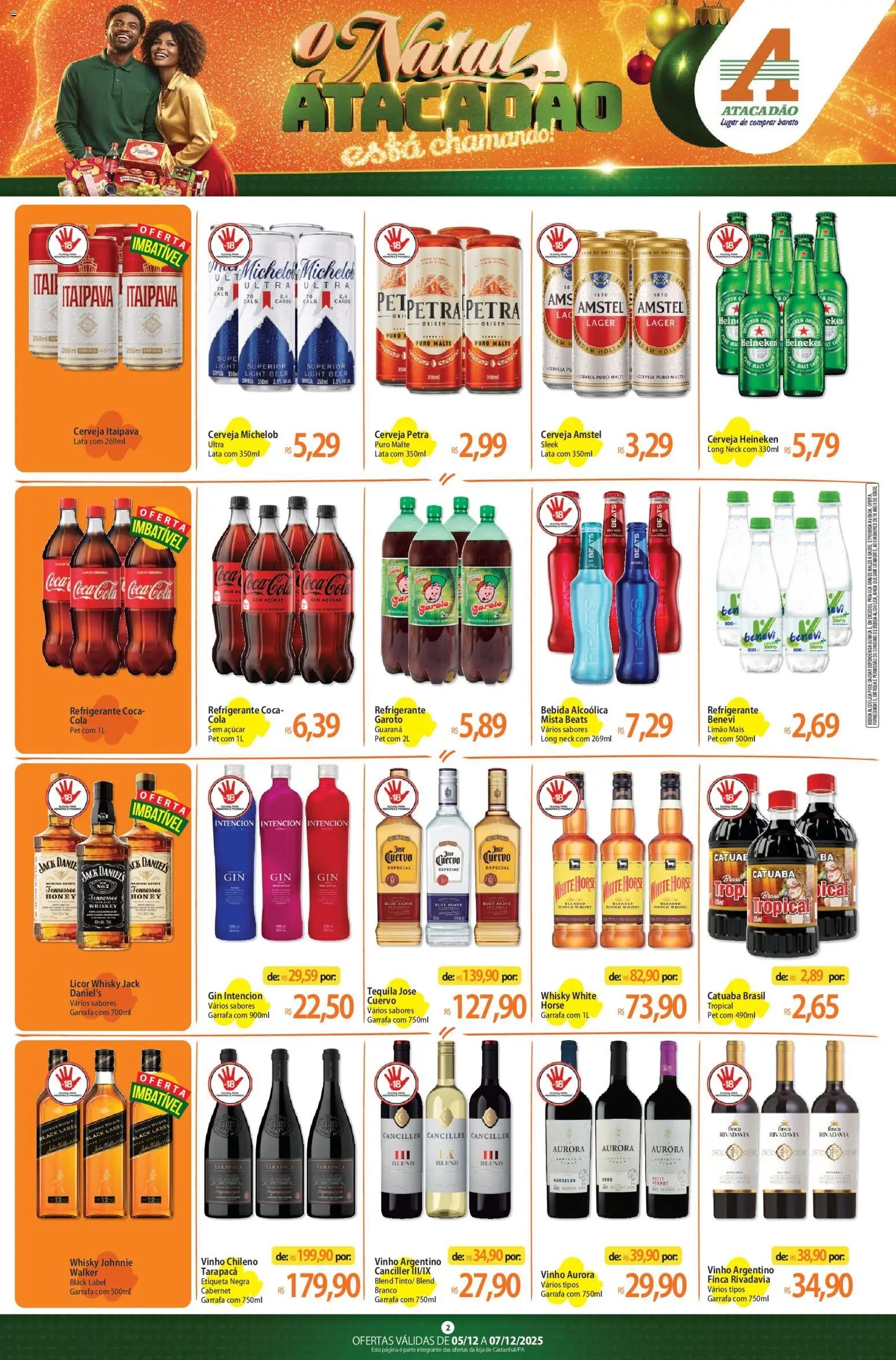 Atacadão folheto a partir de 05/12/2025 Ofertas - PA (2025-12-05 - 2025-12-07)