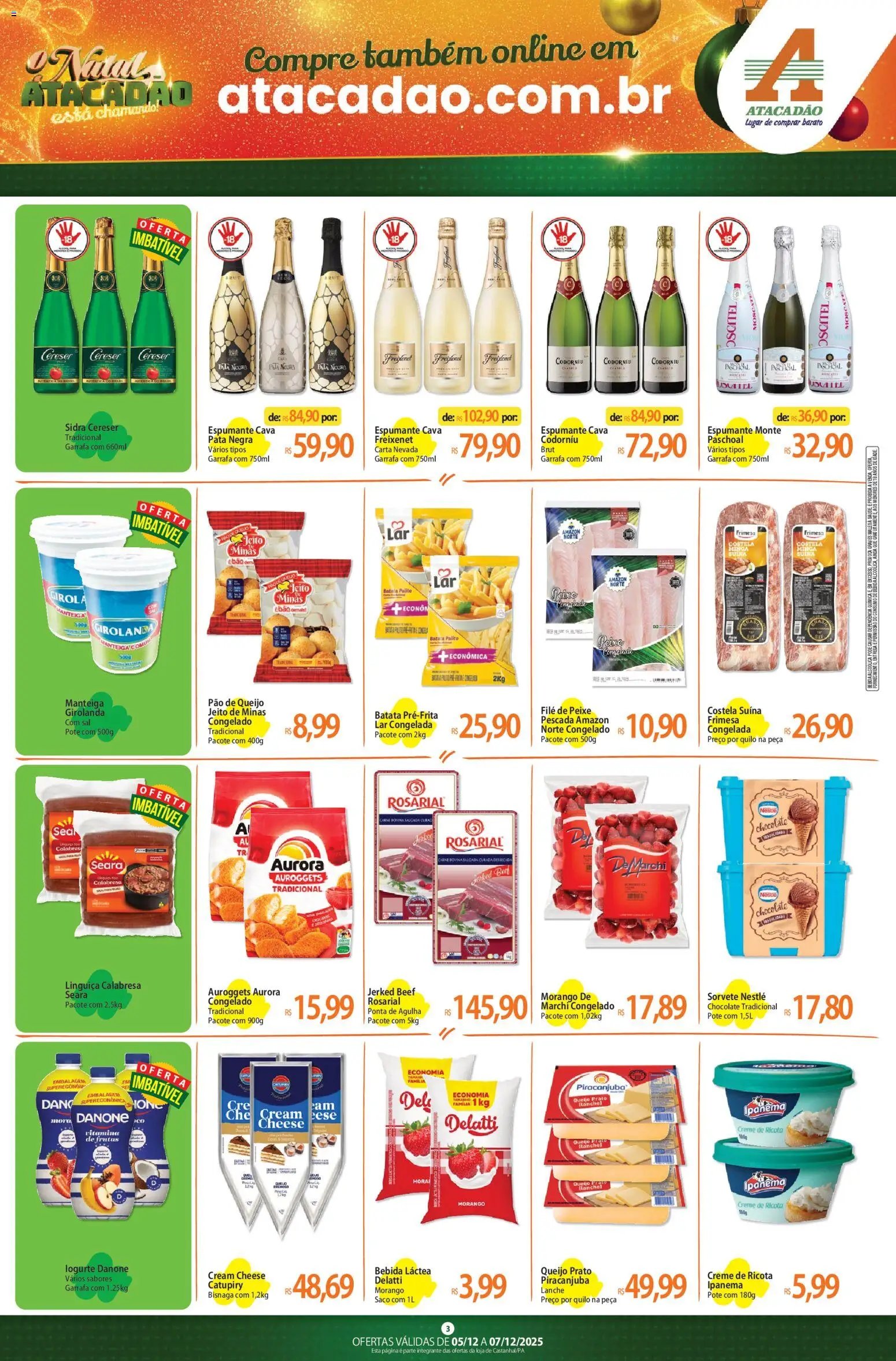 Atacadão folheto a partir de 05/12/2025 Ofertas - PA (2025-12-05 - 2025-12-07)