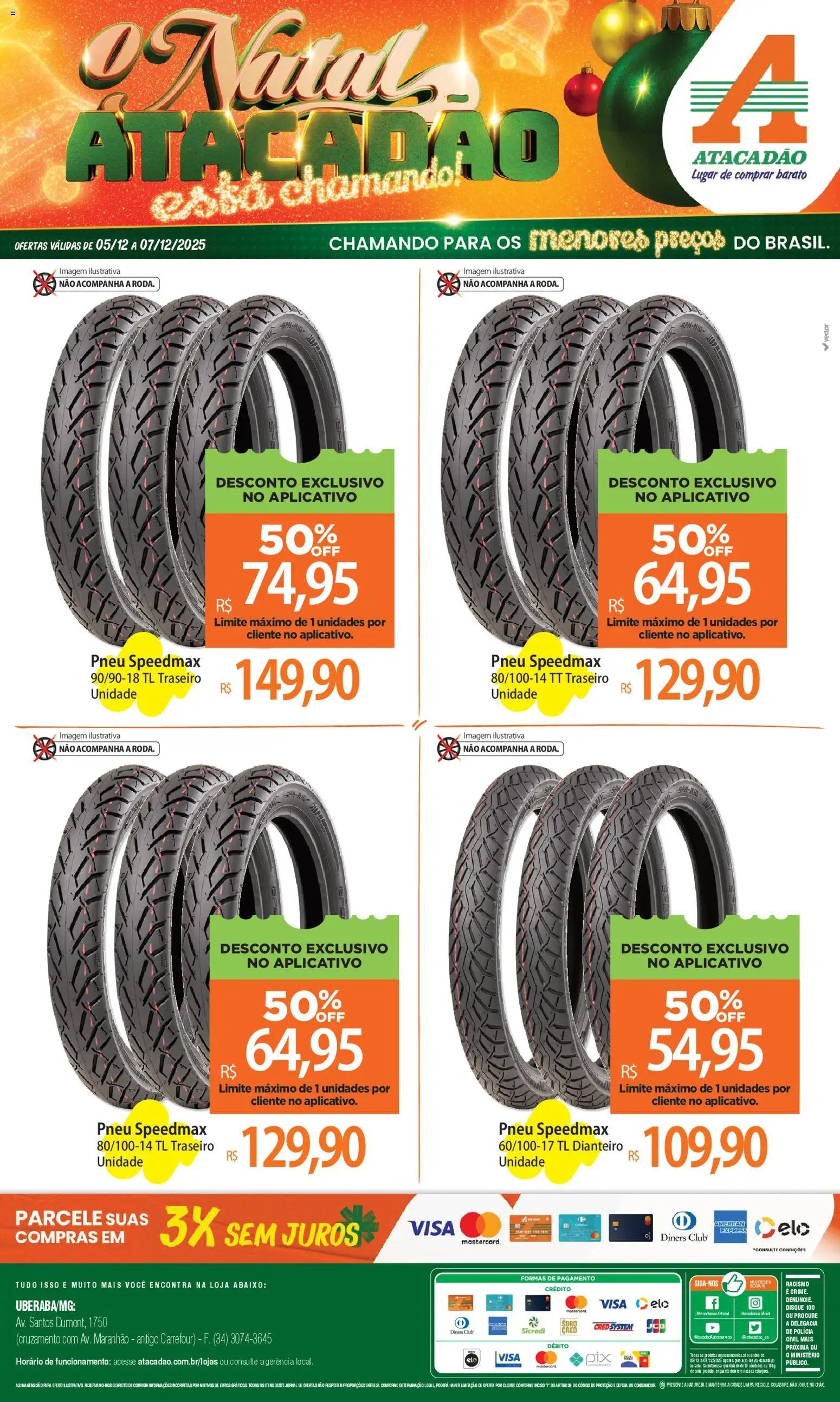 Atacadão folheto a partir de 05/12/2025 Ofertas - MG (2025-12-05 - 2025-12-07)