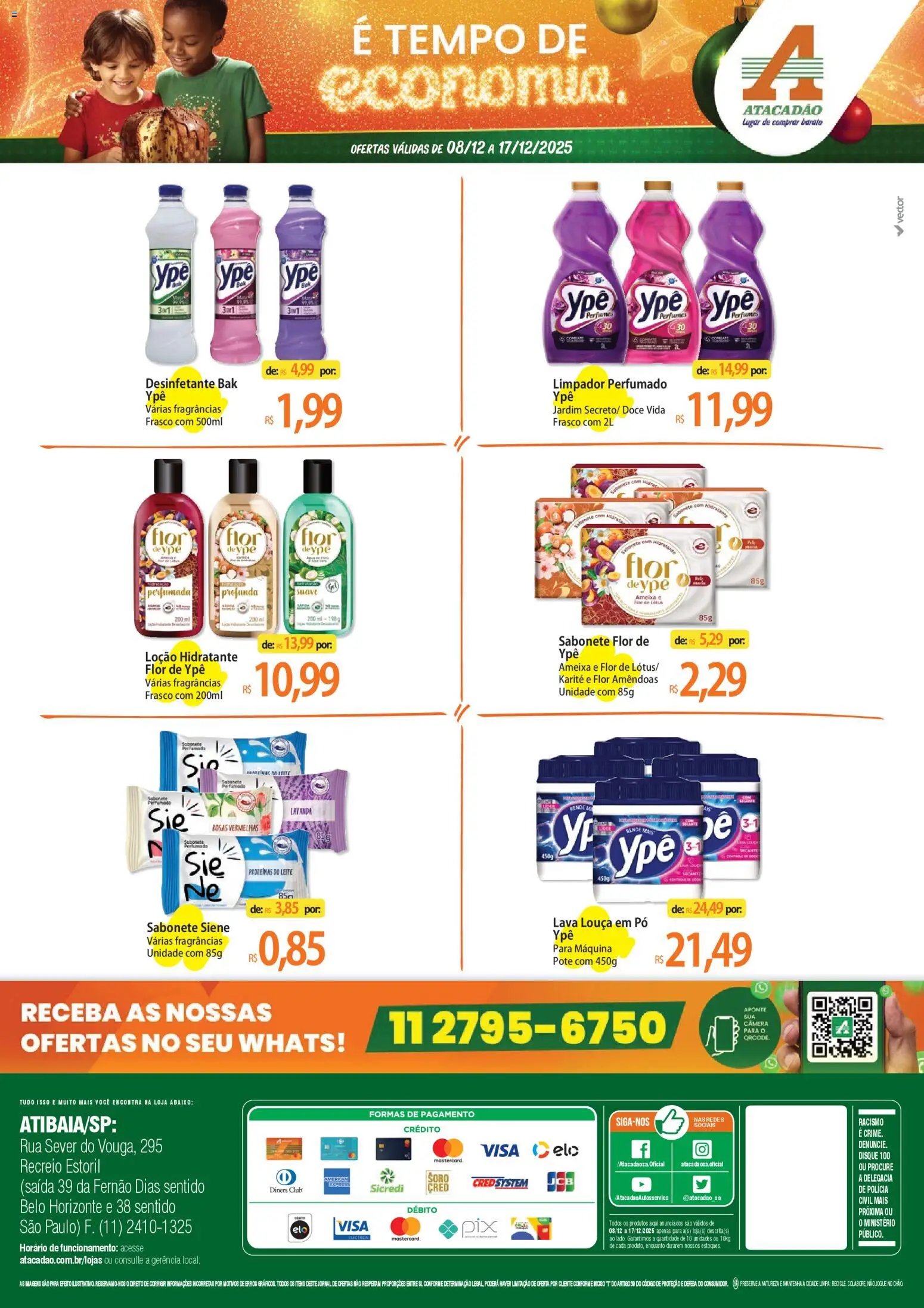 Atacadão folheto a partir de 08/12/2025 Ofertas - SP (2025-12-08 - 2025-12-17)