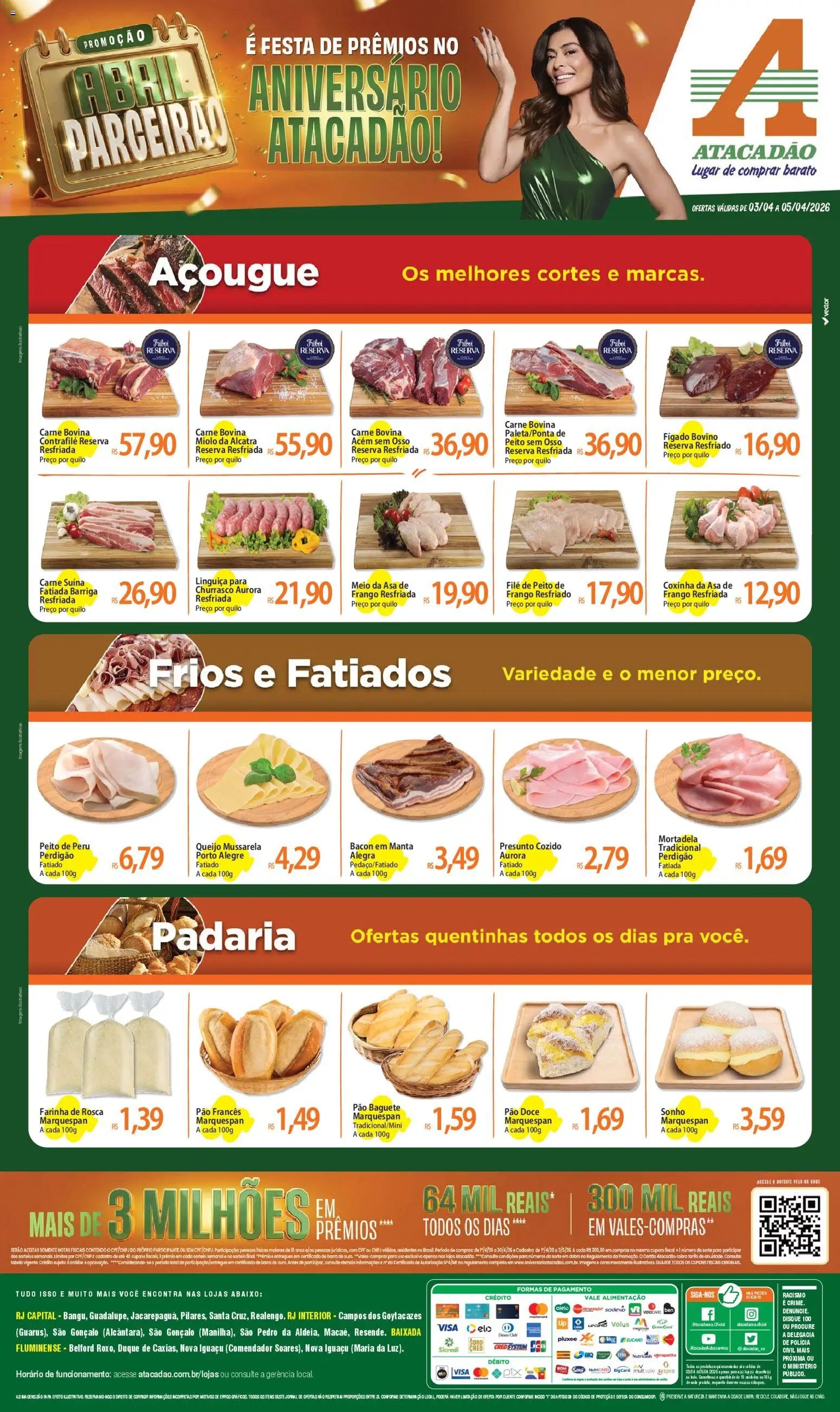 Atacadão folheto a partir de 03/04/2026 Atacadão ofertas - RJ (2026-04-03 - 2026-04-05)