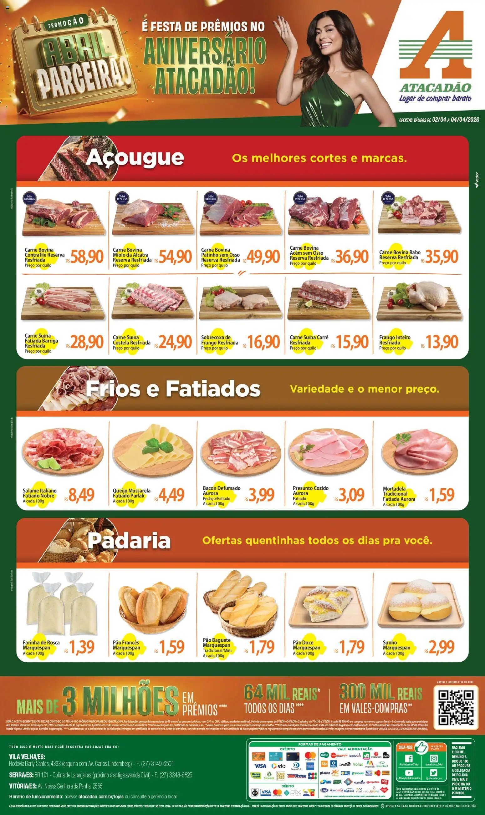 Atacadão folheto a partir de 02/04/2026 Atacadão ofertas - ES (2026-04-02 - 2026-04-04)