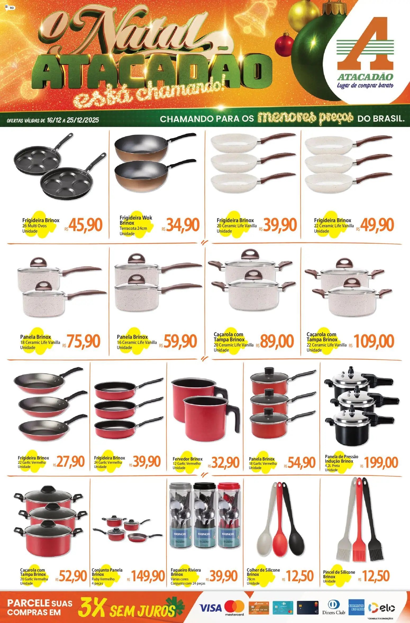 Atacadão folheto a partir de 16/12/2025 Ofertas - RO (2025-12-16 - 2025-12-25)